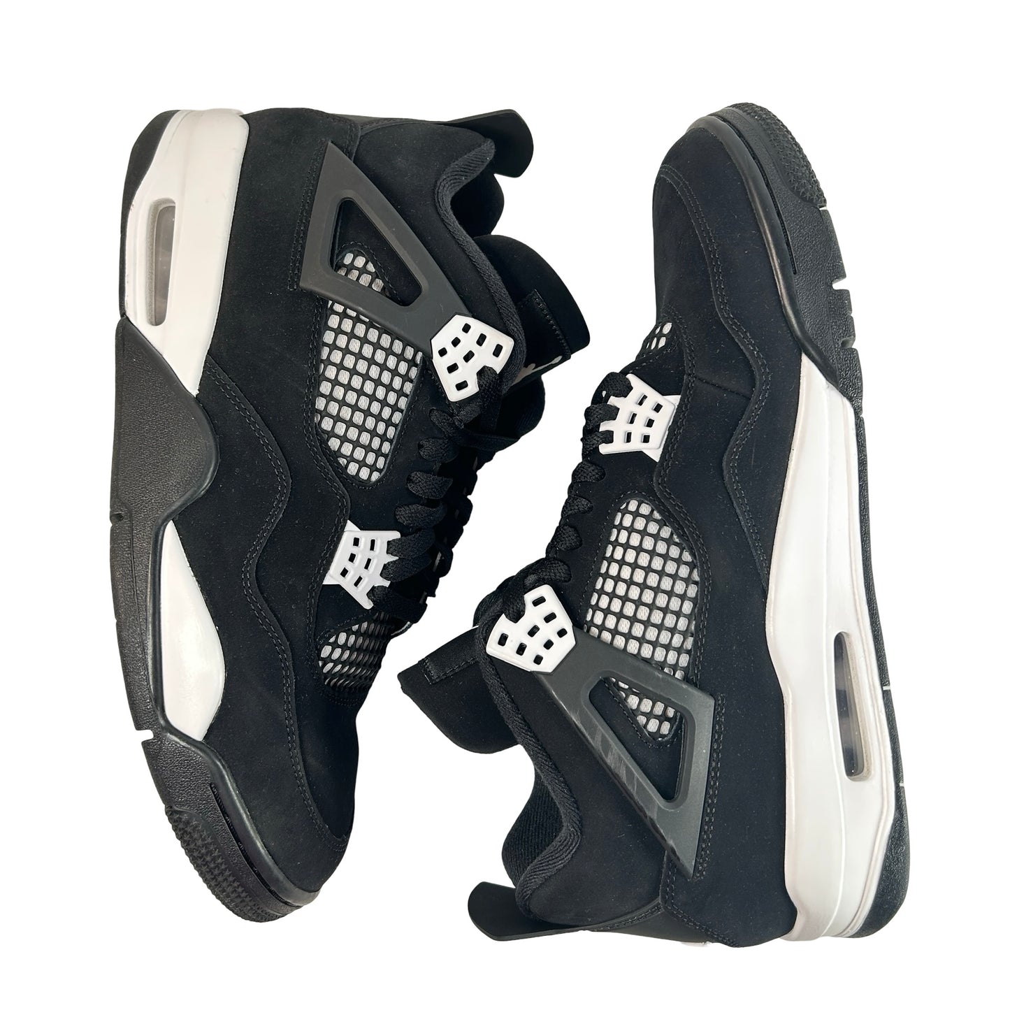FQ8138 001 Jordan 4 Retro White Thunder [USED] - 11 M (Used3)