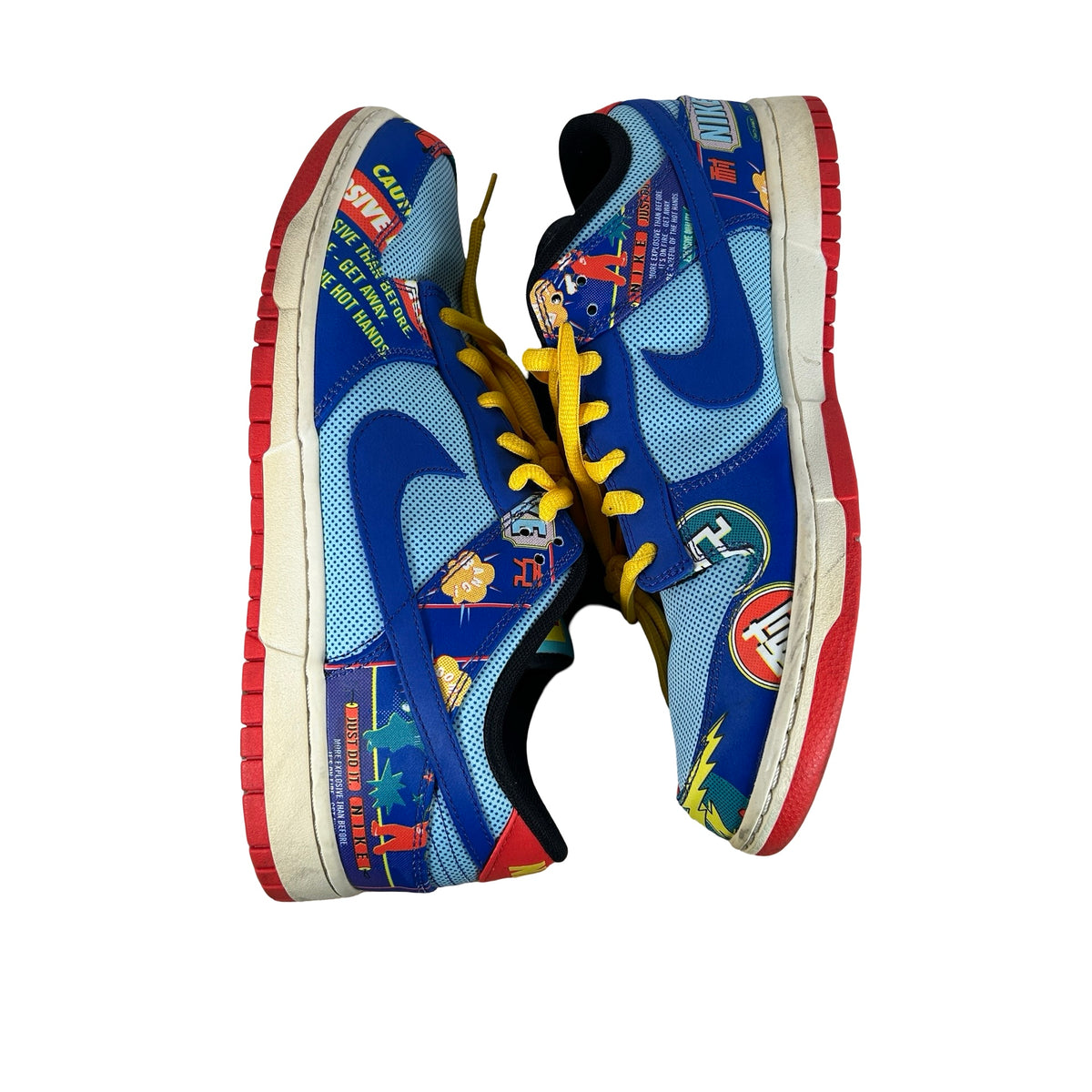 DD8477 446 Nike Dunk Low Chinese New Year Firecracker (2021) [USED] - 11.5 M (Used) (No Box)