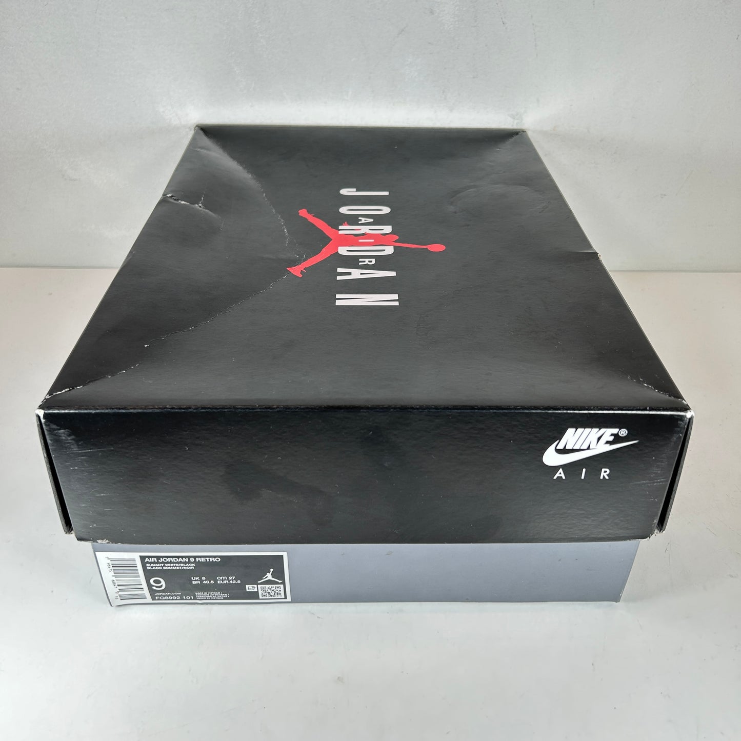 FQ8992 101 Jordan 9 Retro Powder Blue (2024) [USED] - 9 M (Used)