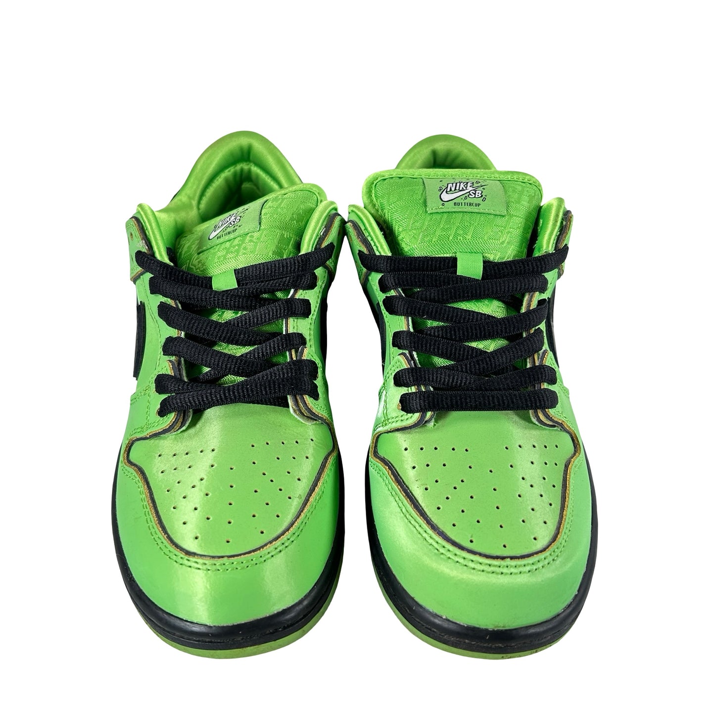 FZ8319 300 Nike SB Dunk Low The Powerpuff Girls Buttercup [USED] - 6.5 M (Used) (No Box)