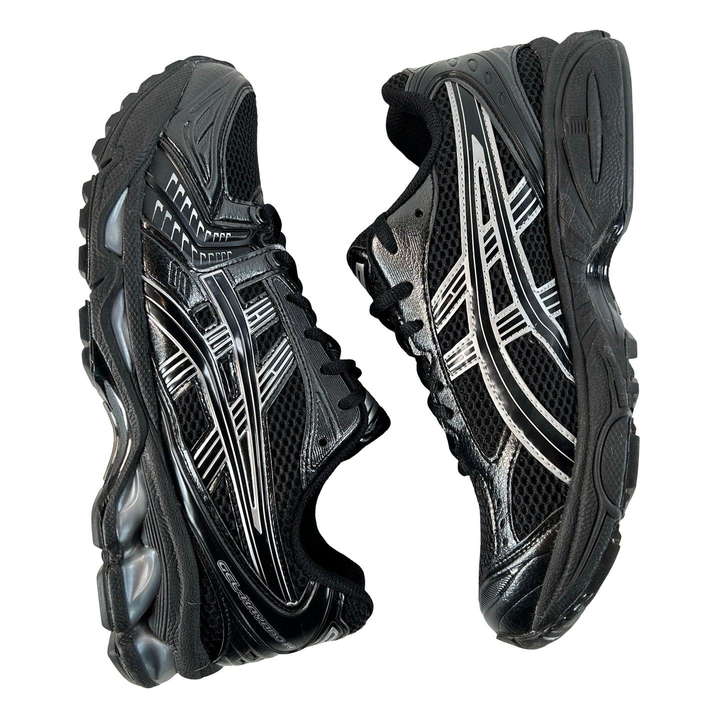 1201A019 006 ASICS Gel-Kayano 14 Black Pure Silver [USED] - 8.5 M (Used)