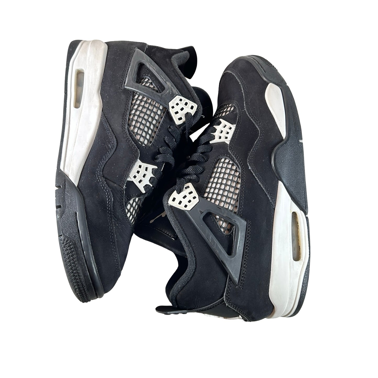 FQ8138 001 Jordan 4 Retro White Thunder [USED] - 8.5 M (Used2) (No Box2)