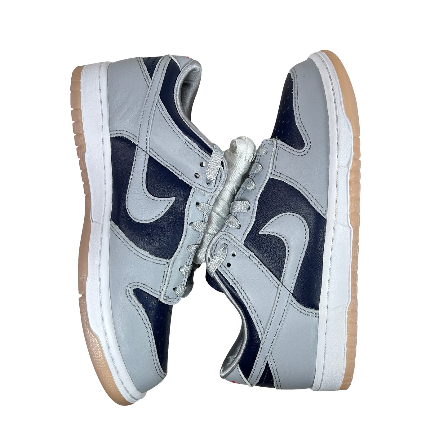 DD1768 400 Nike Dunk Low College Navy Grey (Women's) [CONDITIONAL] - 7.5 W (Yellowing Soles)