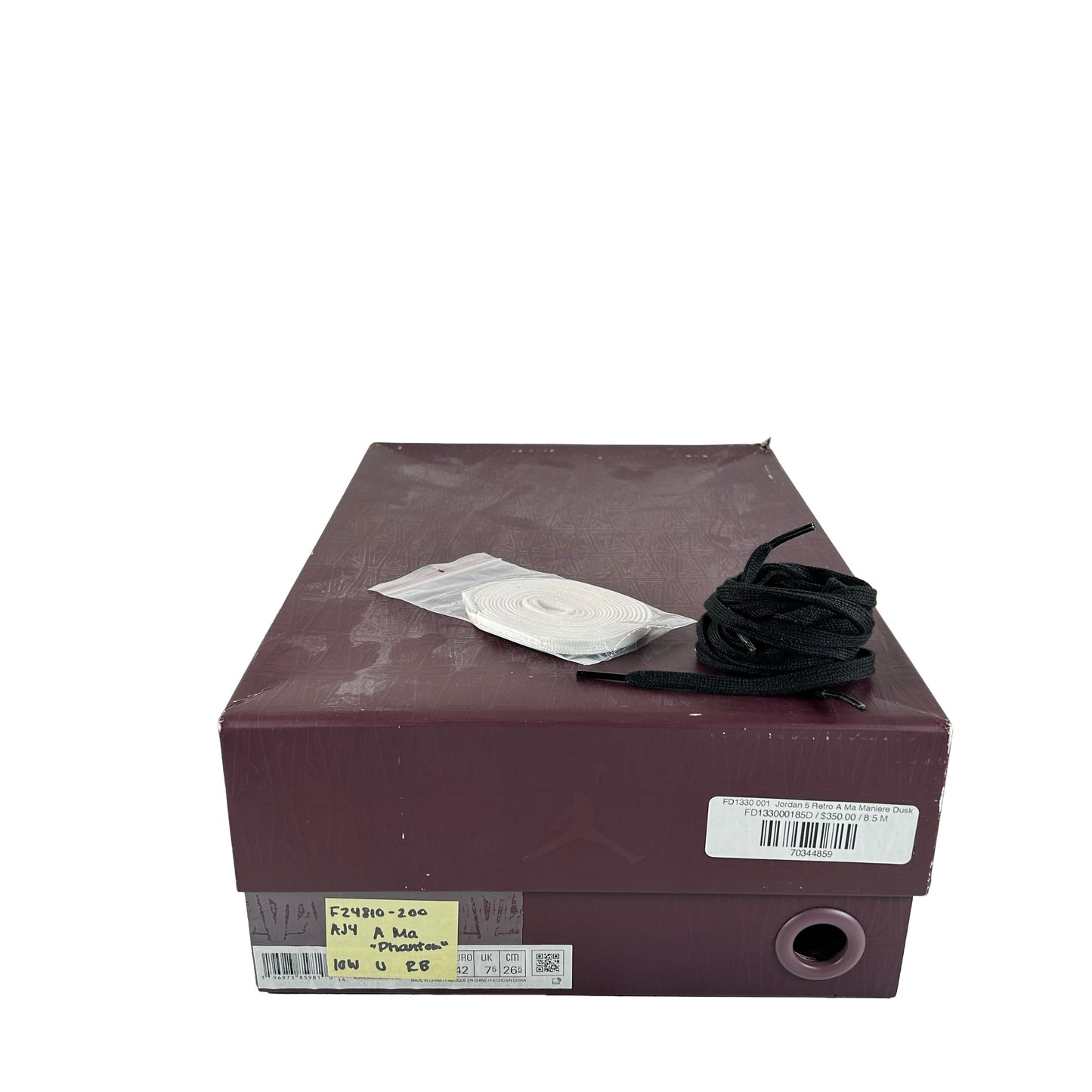 FZ4810 200 A Ma Maniére x Wmns Air Jordan 4 Retro 'Phantom' [USED] - 10 W (Used) (Replace Box)