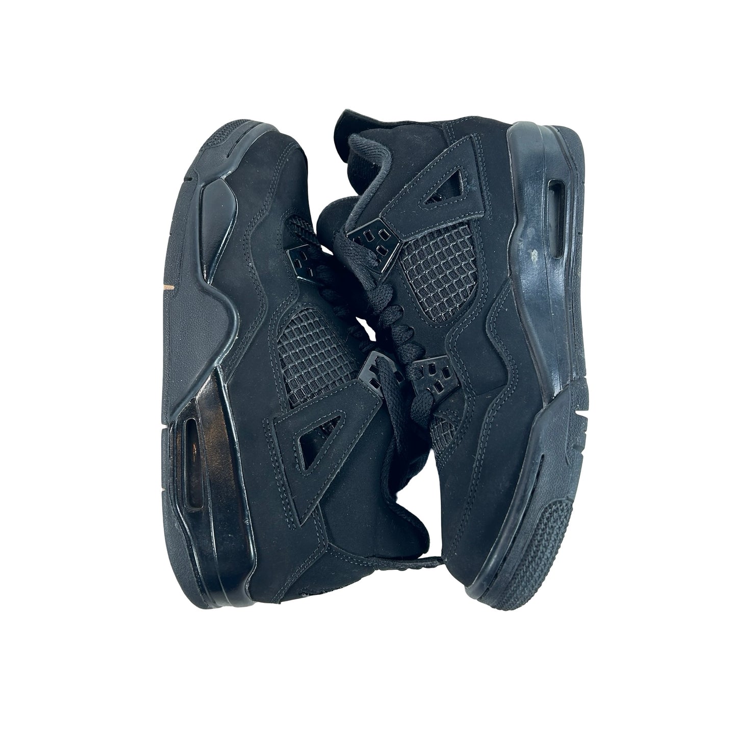 408452 010 Jordan 4 Retro Black Cat (2020) (GS) [USED] - 5 Y (Used)