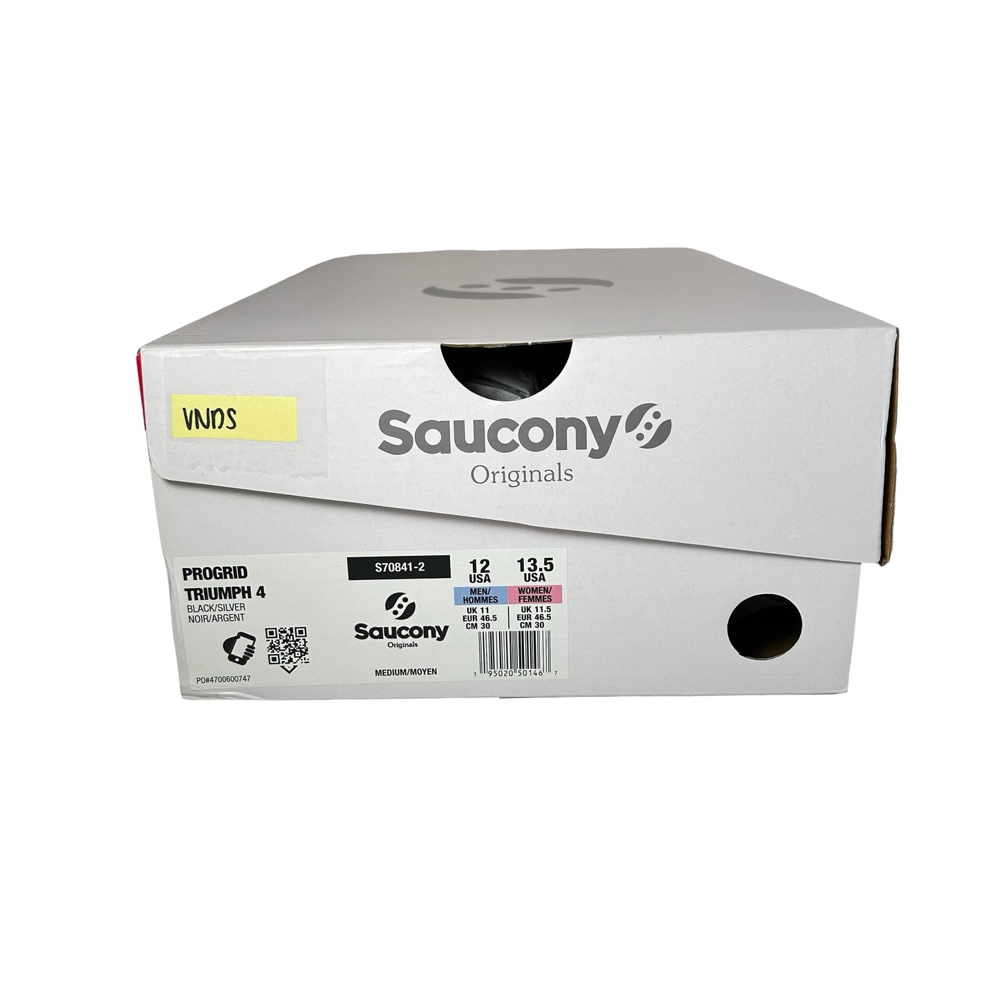 S70841-2 Saucony ProGrid Triumph 4 Black [USED] - 12 M (VNDS)