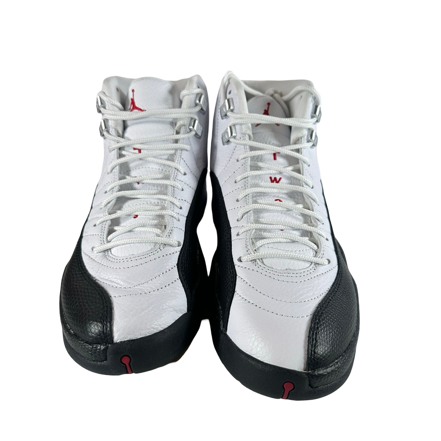 CT8013 162 Air Jordan 12 Red Taxi [USED] - 9 M (Used)