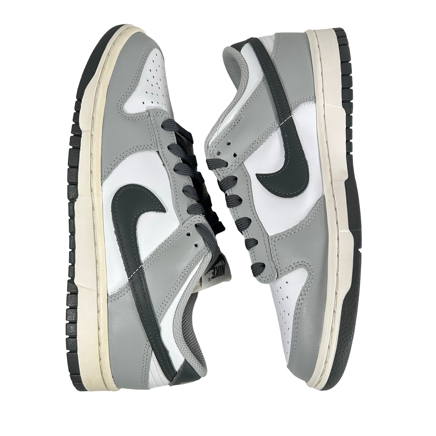 DD1503 117 Nike Dunk Low Light Smoke Grey (Women's) [CONDITIONAL] [Yellowing Midsole] - 9 W