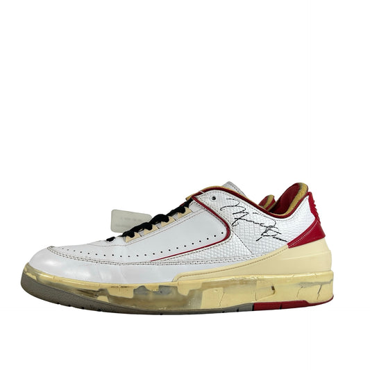 DJ4375 106 Jordan 2 Retro Low SP Off-White White Red [USED] - 11.5 M (Used3)