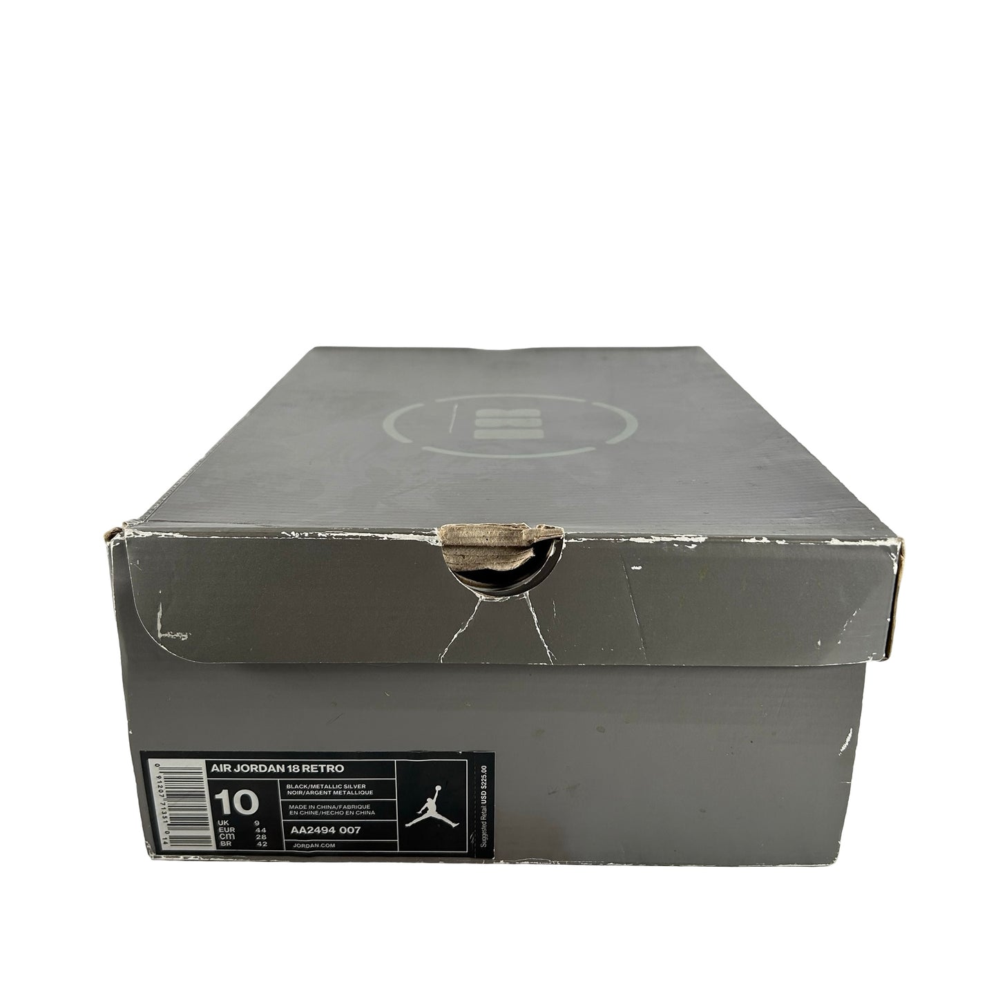 AA2494 007 Jordan 18 Retro Black Sport Royal (2018) [USED] - 10 M (Used)