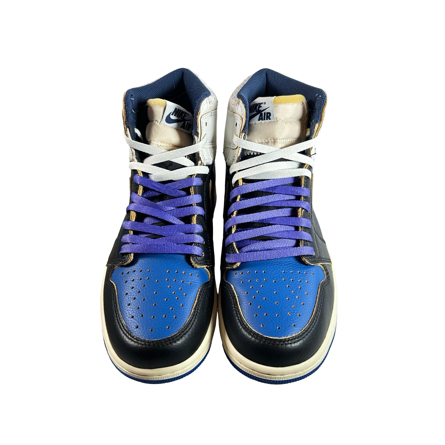 IO7847 001 Jordan 1 Retro High OG SP Fragment x Union LA Sport Royal [USED] - 9 M (Used)