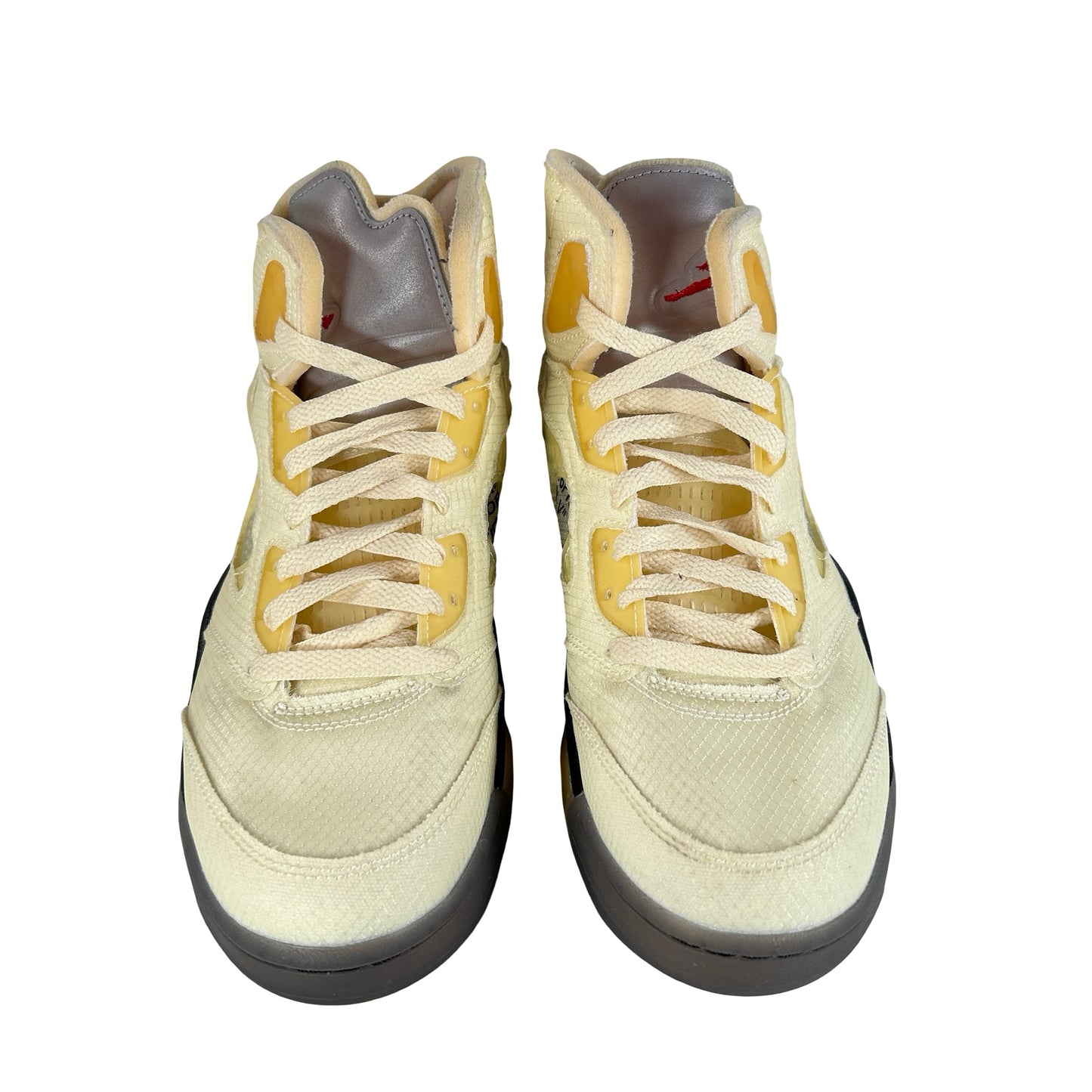 DH8565 100 Jordan 5 Retro Off-White Sail [USED] - 7.5 M (Used4)