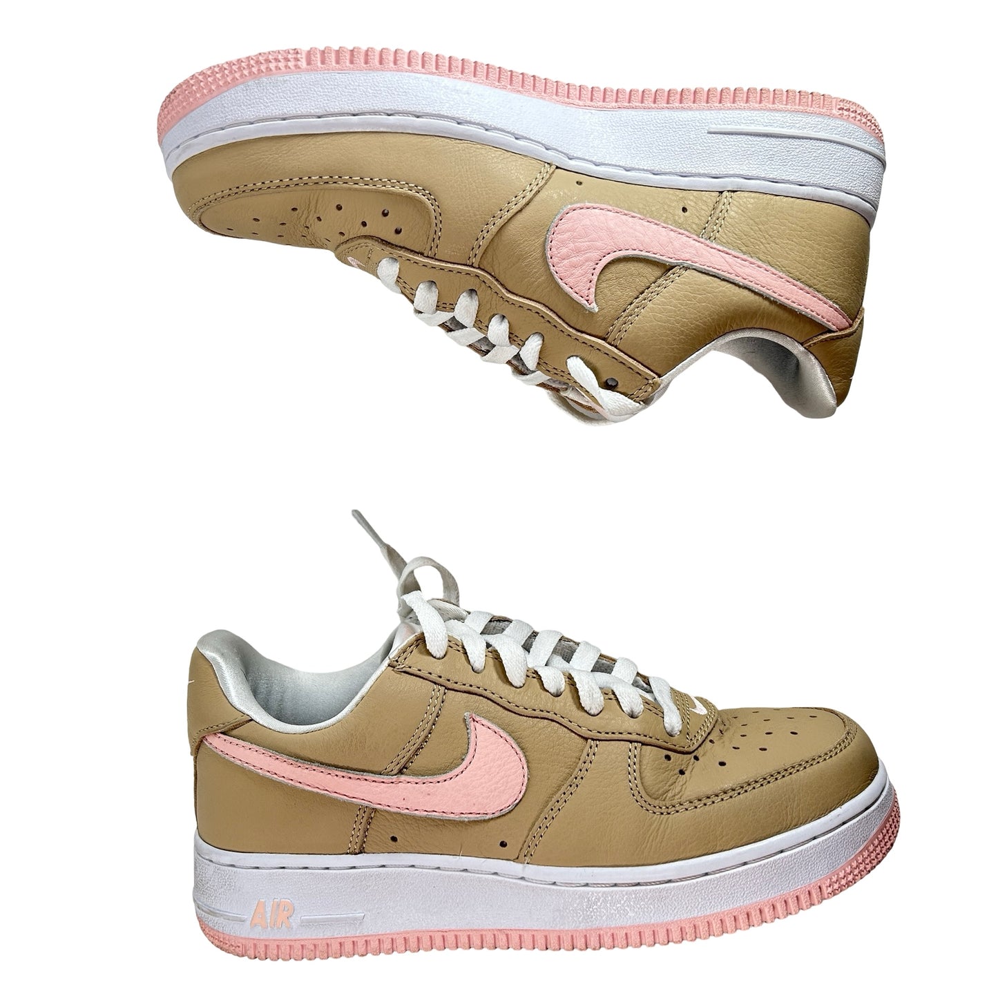 845053 201 Nike Air Force 1 Low Linen (2024) [USED] - 6 M (Used) (No Box)