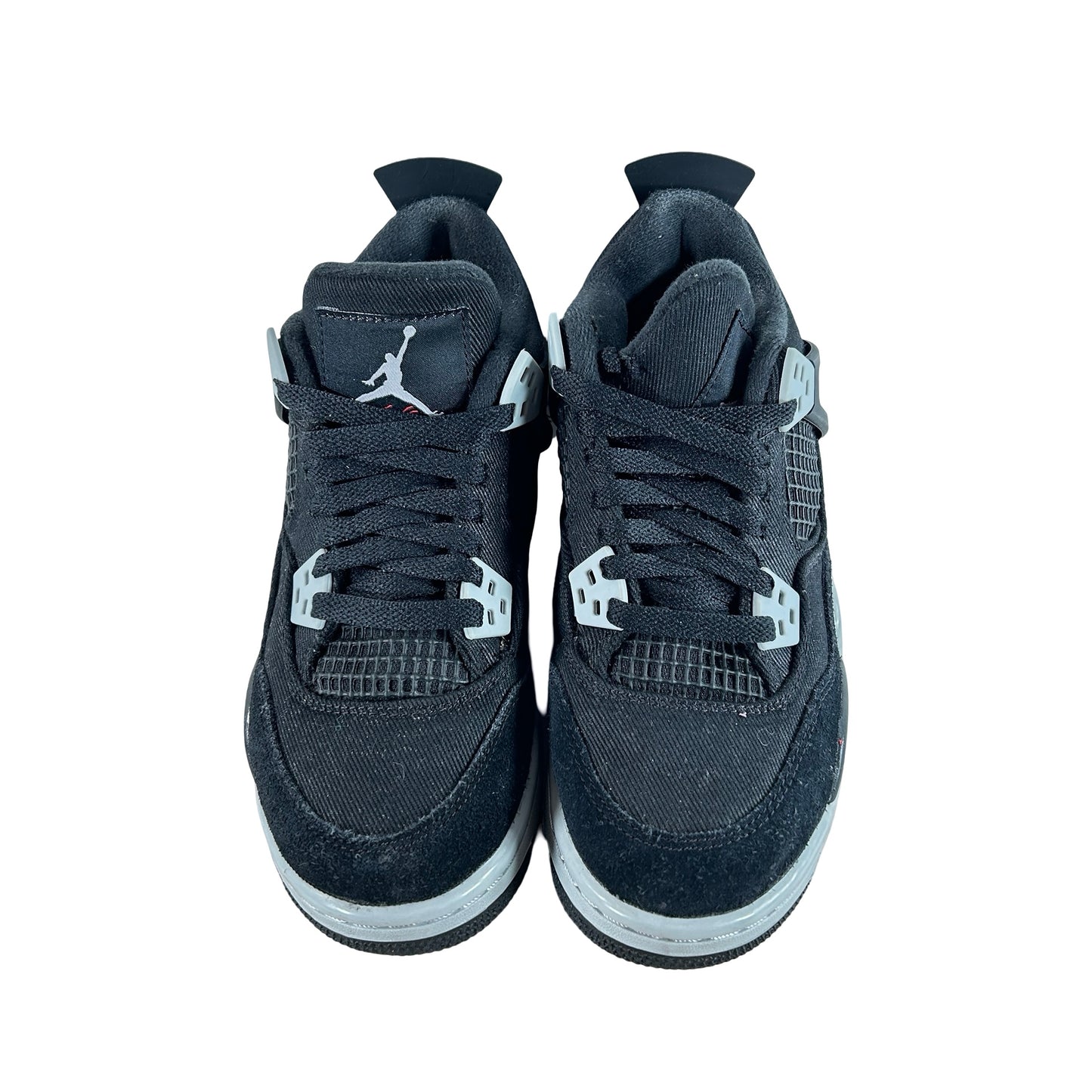 DV0553 006 Jordan 4 Retro Black Canvas GS [USED] - 4.5 Y (Used3) (No Box3)