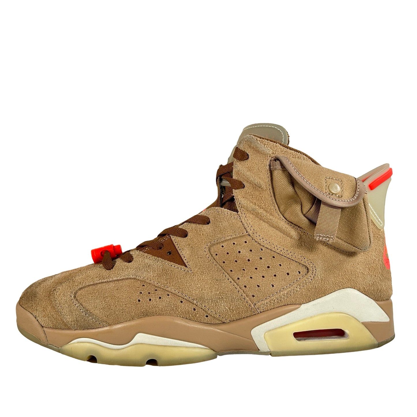 DH0690 200 Jordan 6 Retro Travis Scott British Khaki [USED] - 12.5 M (Used)