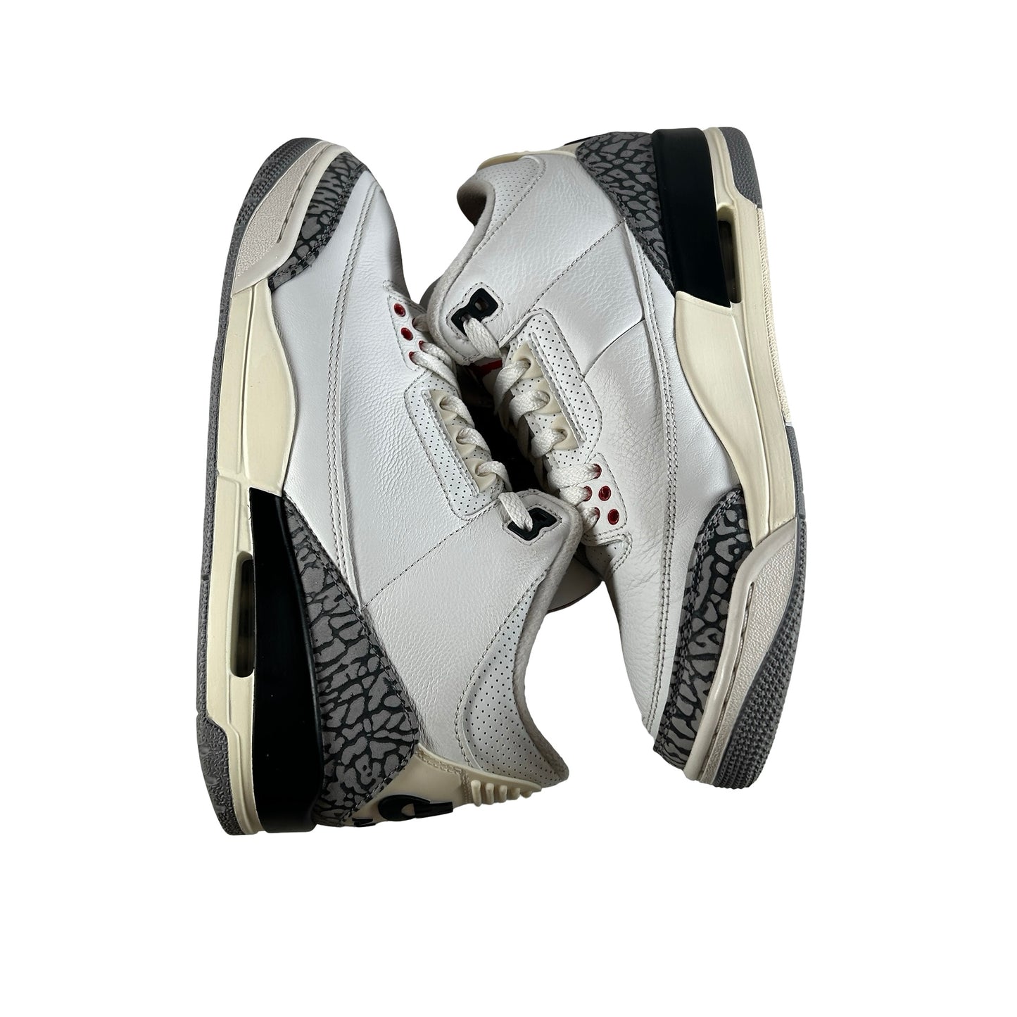 DN3707 100 Jordan 3 Retro White Cement Reimagined [USED] - 8.5 M (Used21)
