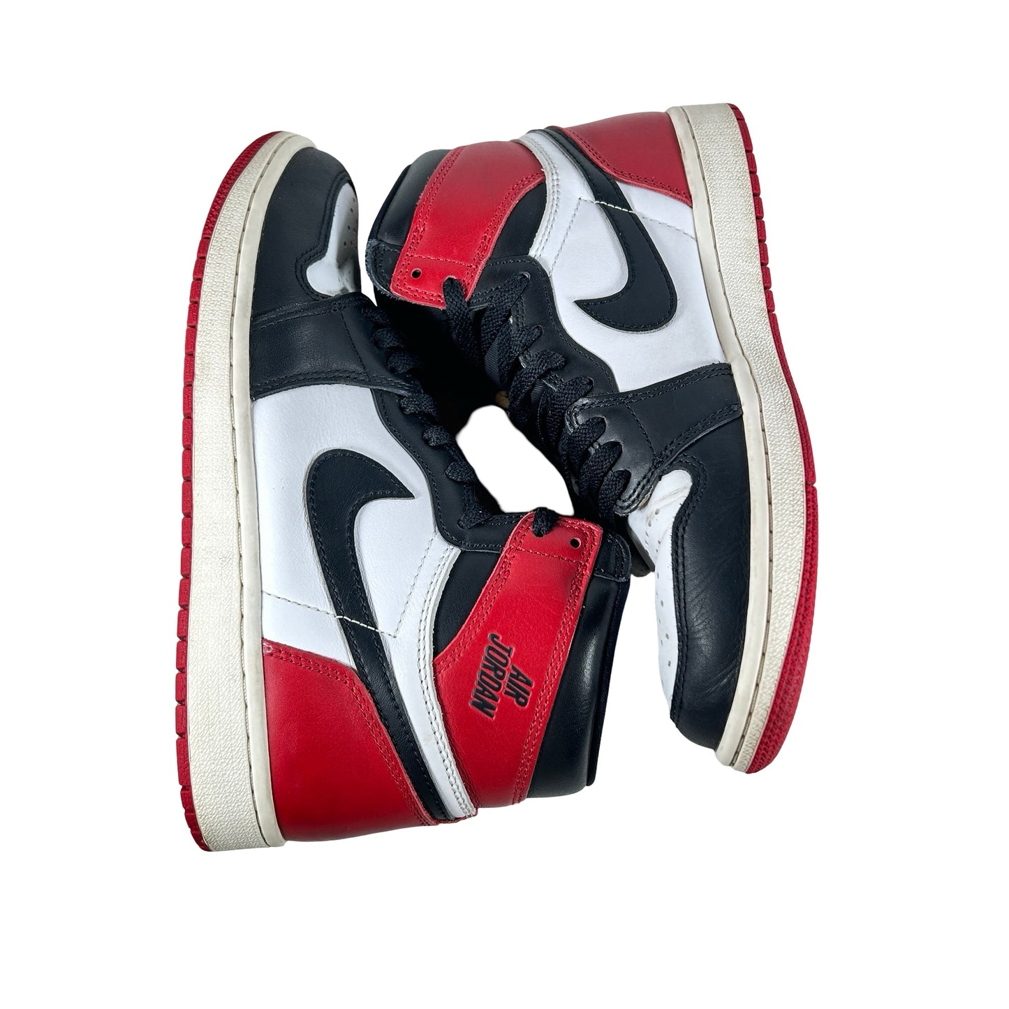 DZ5485 106 Air Jordan 1 High OG Black Toe Reimagined [USED] - 8.5 M (Used7)