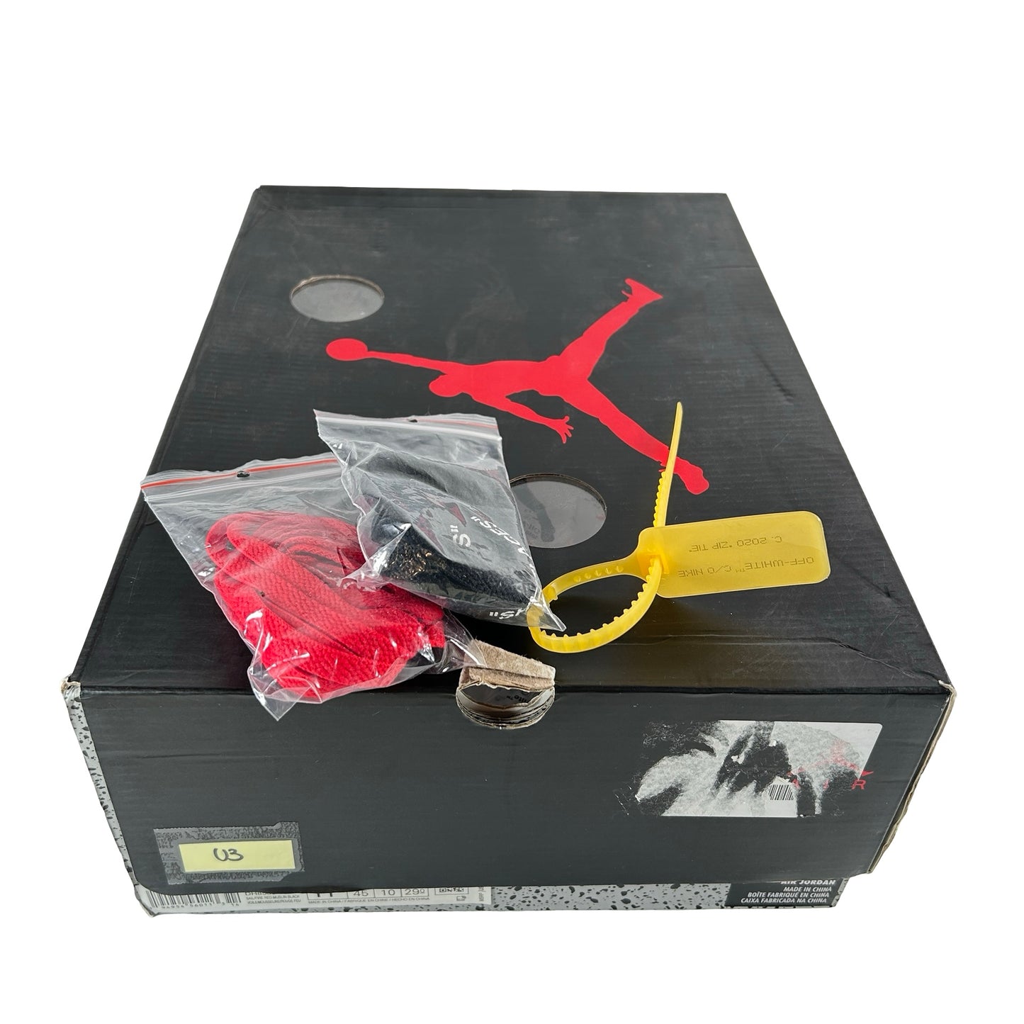 DH8565 100 Jordan 5 Off-White Sail [USED] - 11 M (Used3)