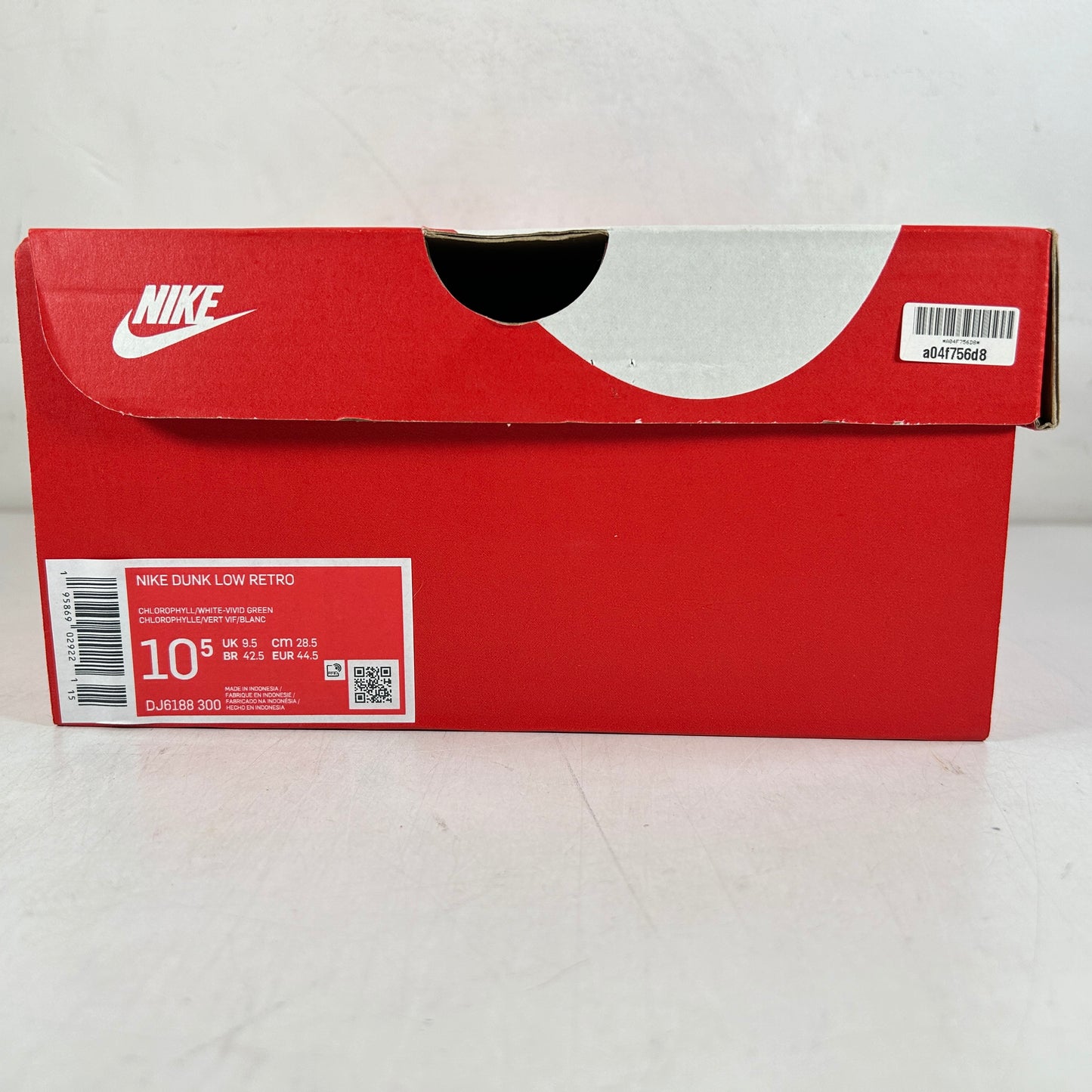 DJ6188 300 Nike Dunk Low Chlorophyll [USED] - 10.5 M (Used)
