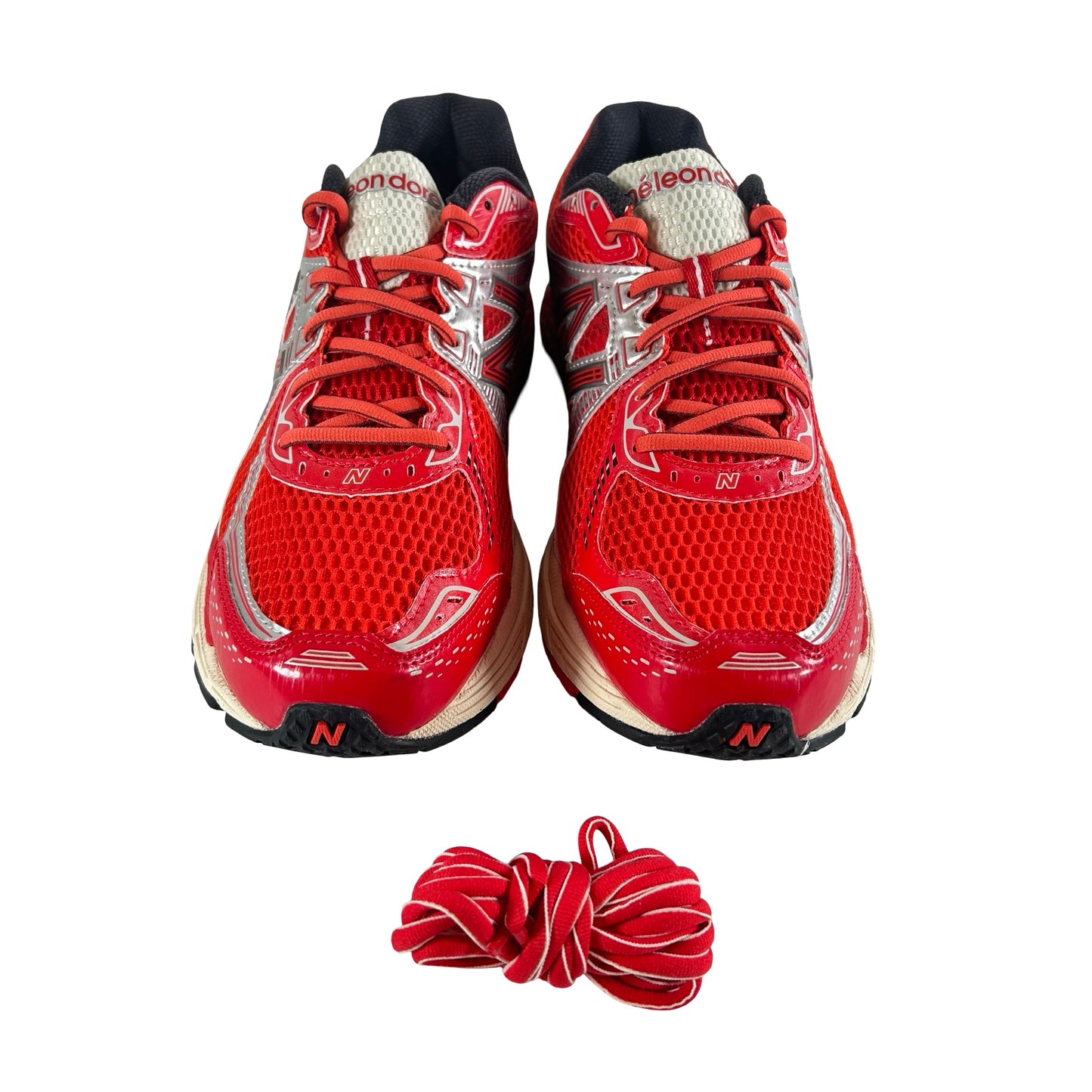ML860DD2 New Balance 860v2 Aimé Leon Dore Red Grey [USED] - 10 M (Used) (No Box)
