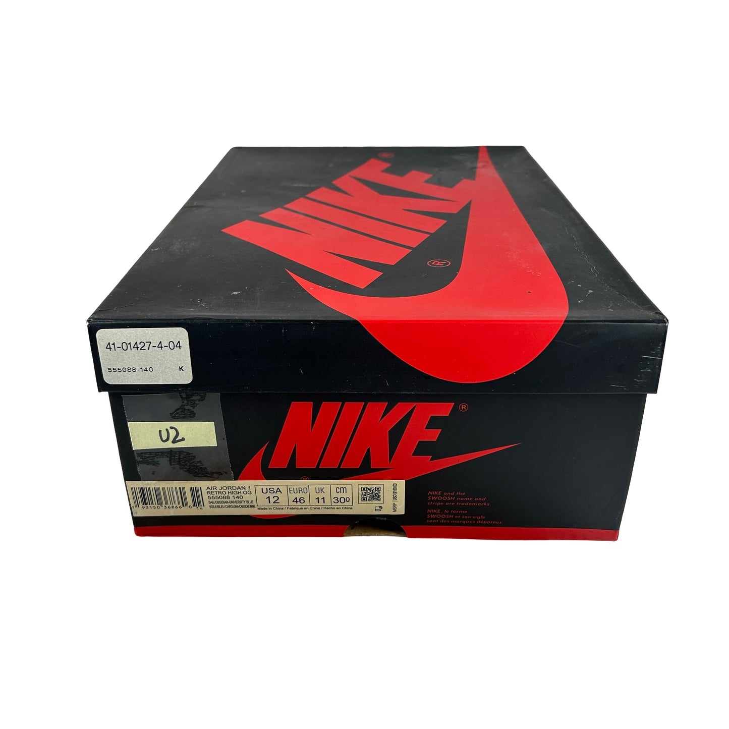555088 140 Jordan 1 Obsidian UNC [USED] - 12 M (Used2)