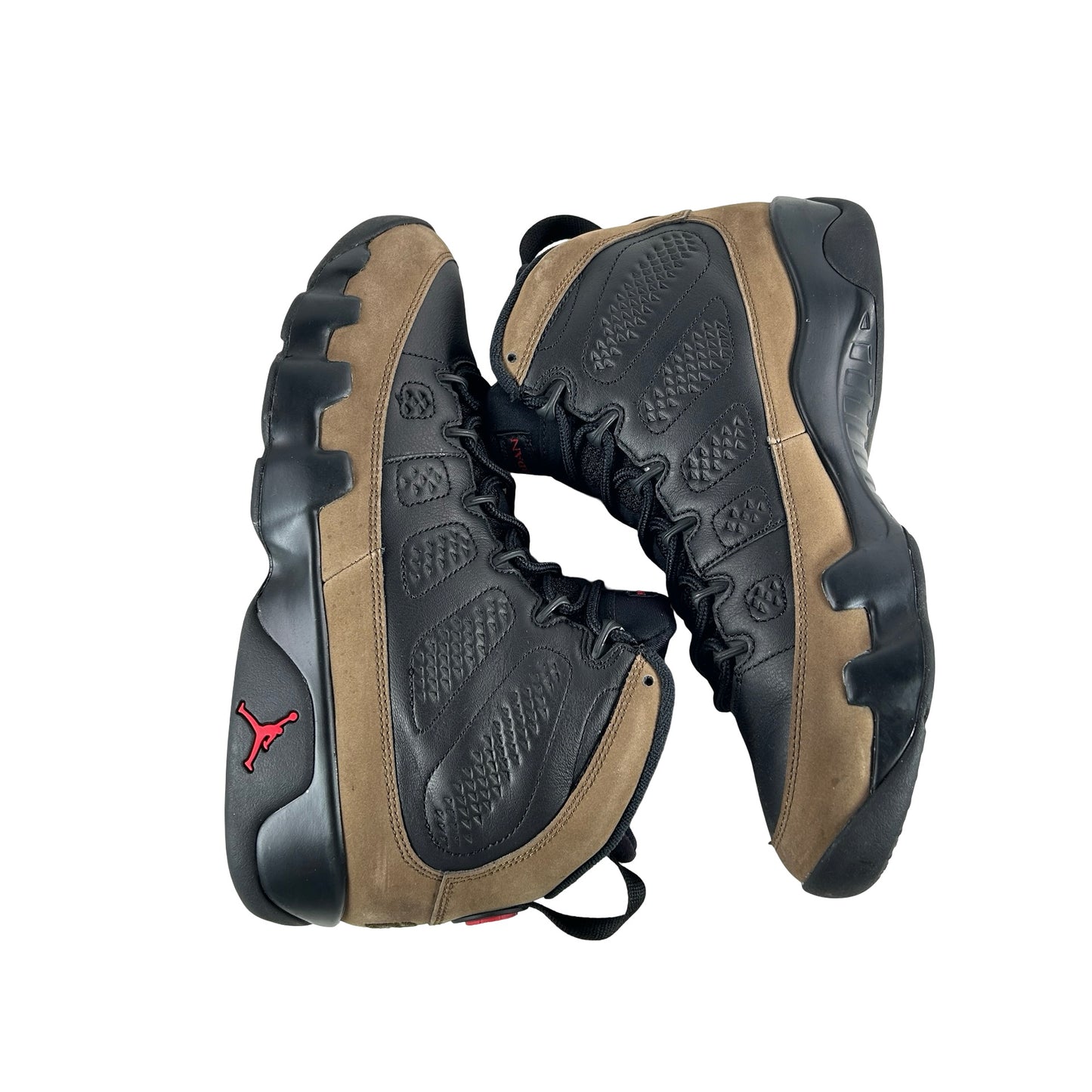 HV4794 030 Air Jordan 9 Retro Olive (2024) [USED] - 9.5 M (Used2) (No Box2)
