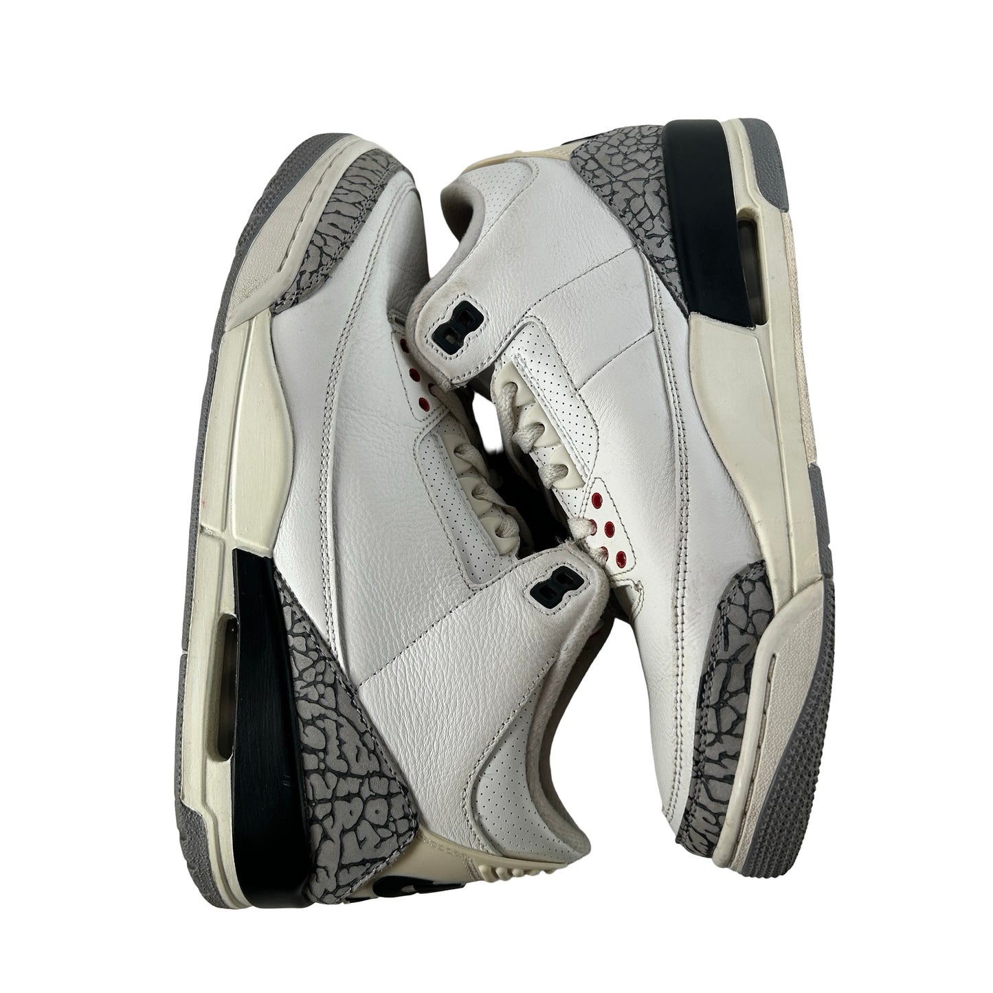 DN3707 100 Jordan 3 Retro White Cement Reimagined [USED] - 9 M (Used23)