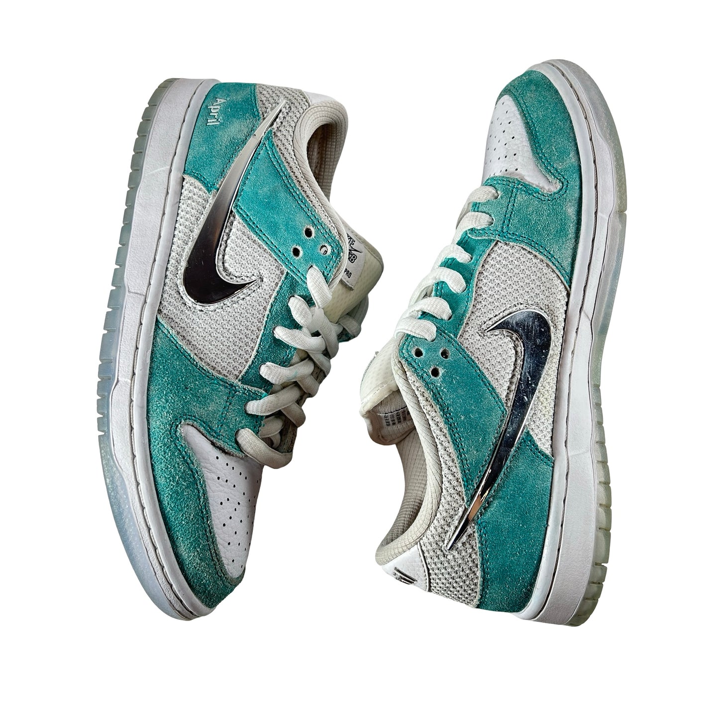 FD2562 400 Nike SB Dunk Low April Skateboards [USED] - 7.5 M (Used)