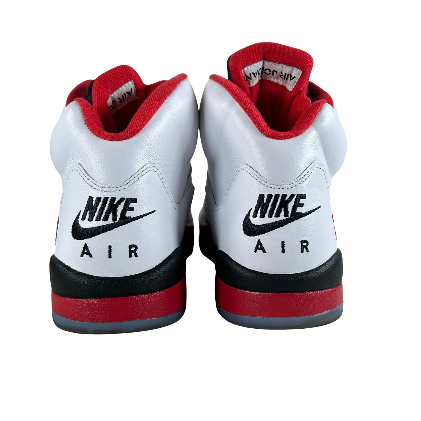 HQ7978 101 Jordan 5 Retro Fire Red Black Tongue (2025) [USED] - 12 M (Used)