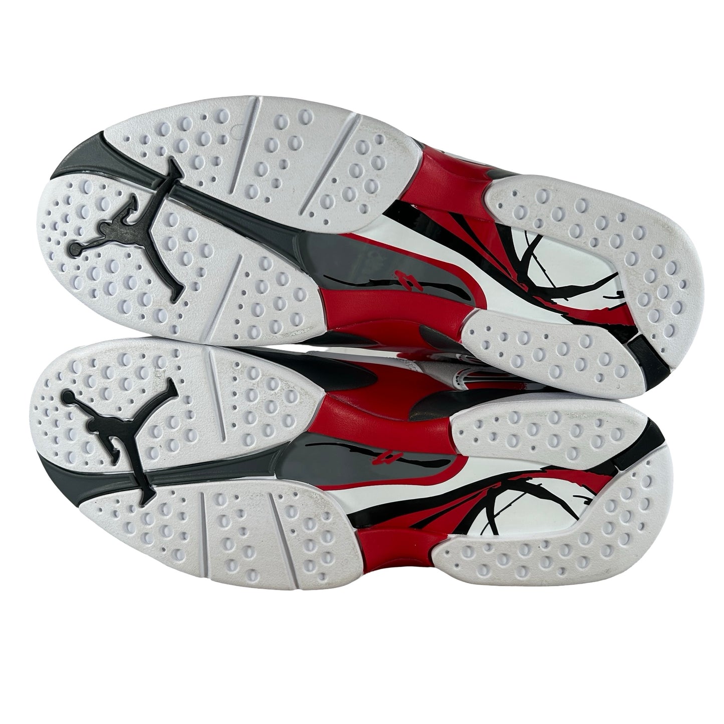 305381 100 Jordan 8 Retro White True Red (2025) [USED] - 10 M (VNDS)