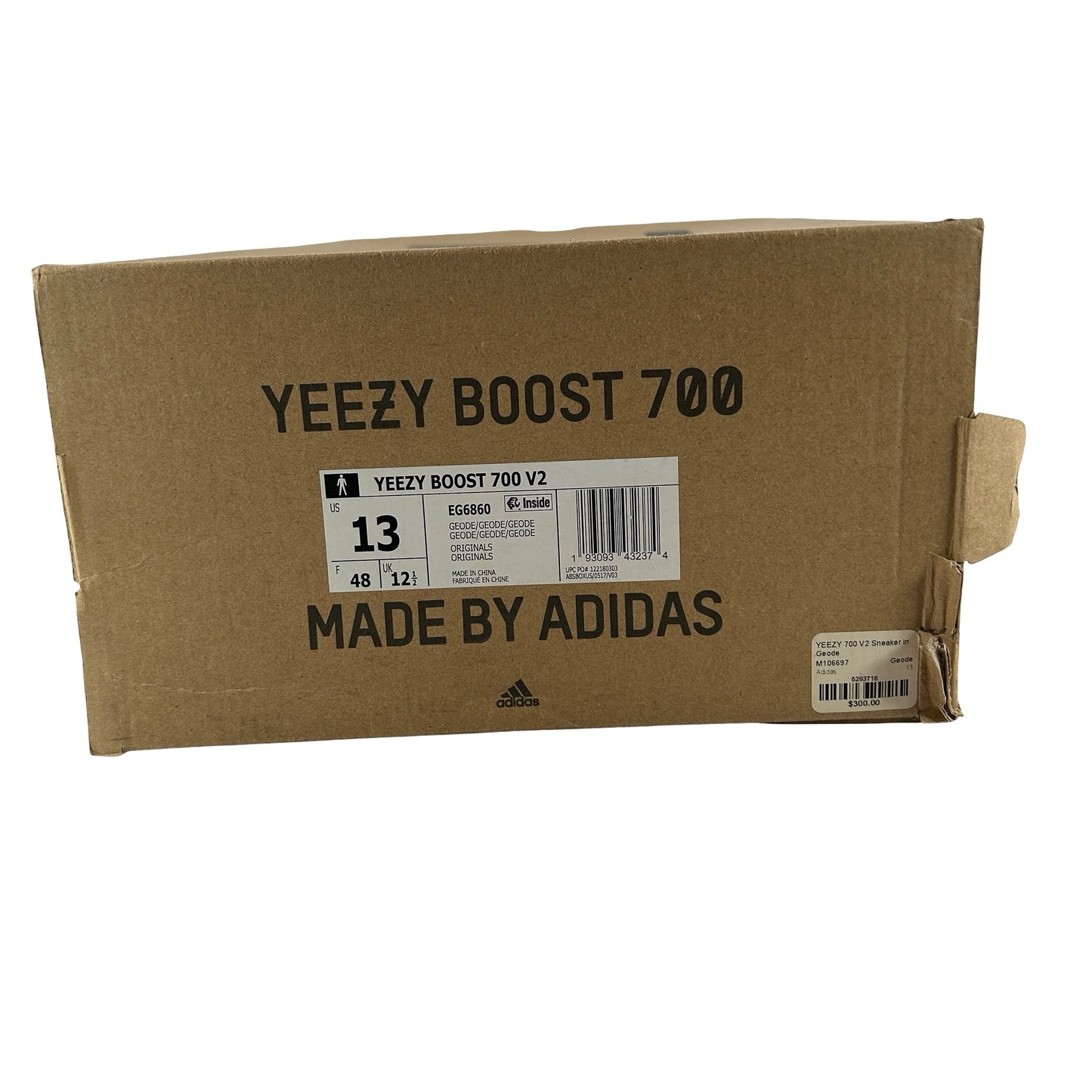 EG6860 Adidas Yeezy Boost 700 V2 Geode [USED] - 13 M (Used)