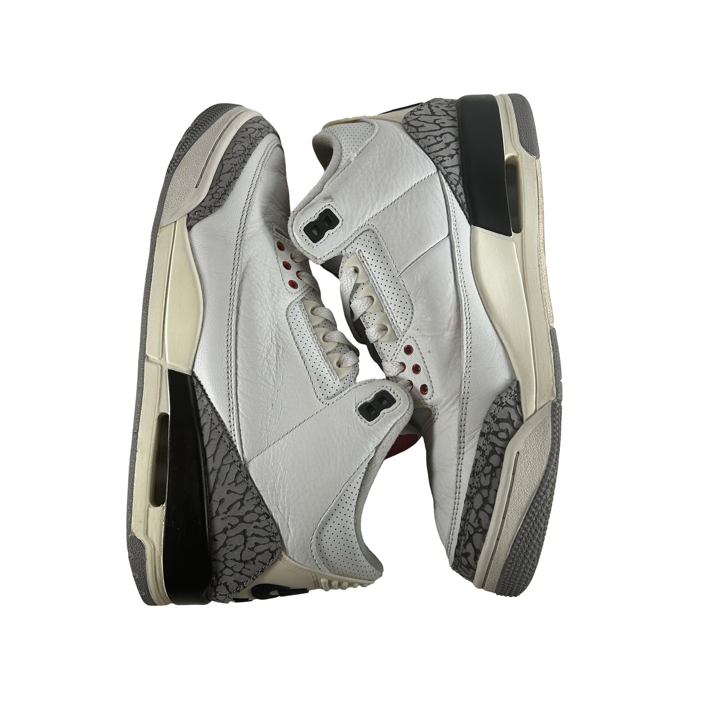 DN3707 100 Jordan 3 Retro White Cement Reimagined [USED] - 9.5 M (Used23)