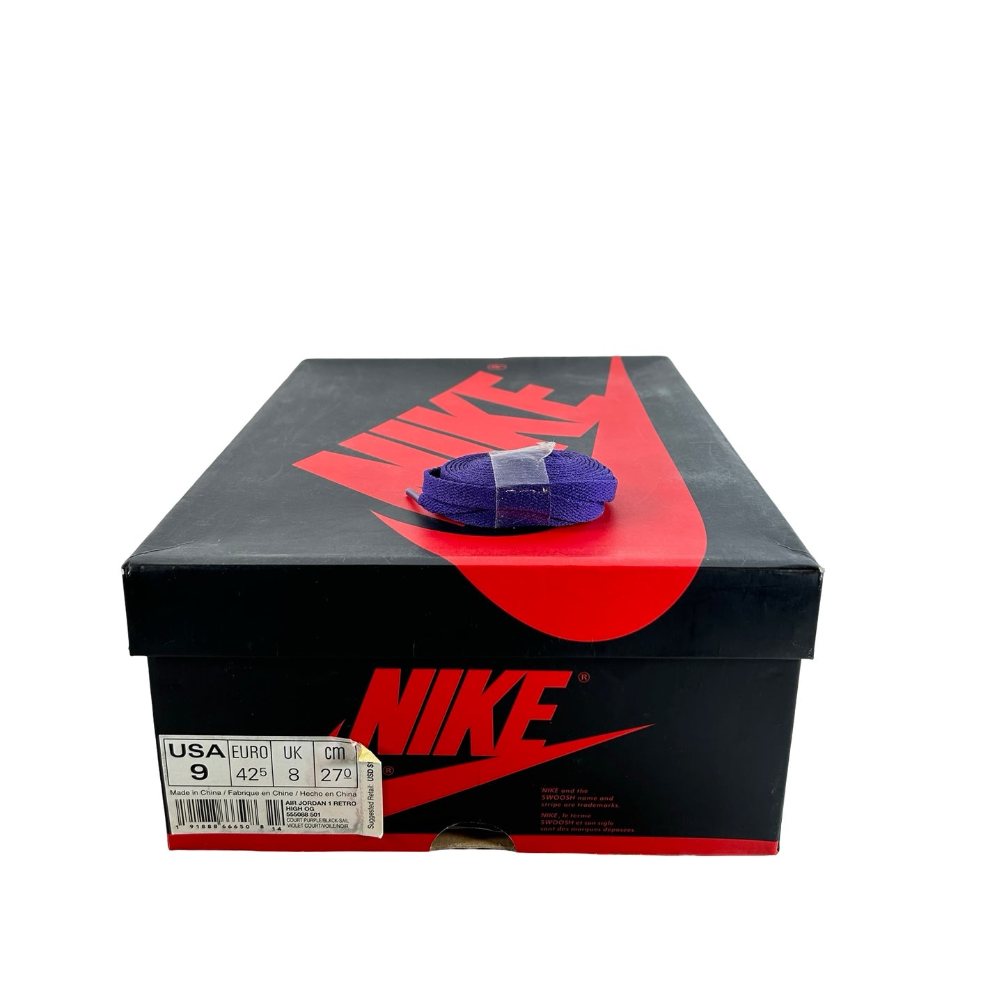 555088 501 Jordan 1 Corte Púrpura