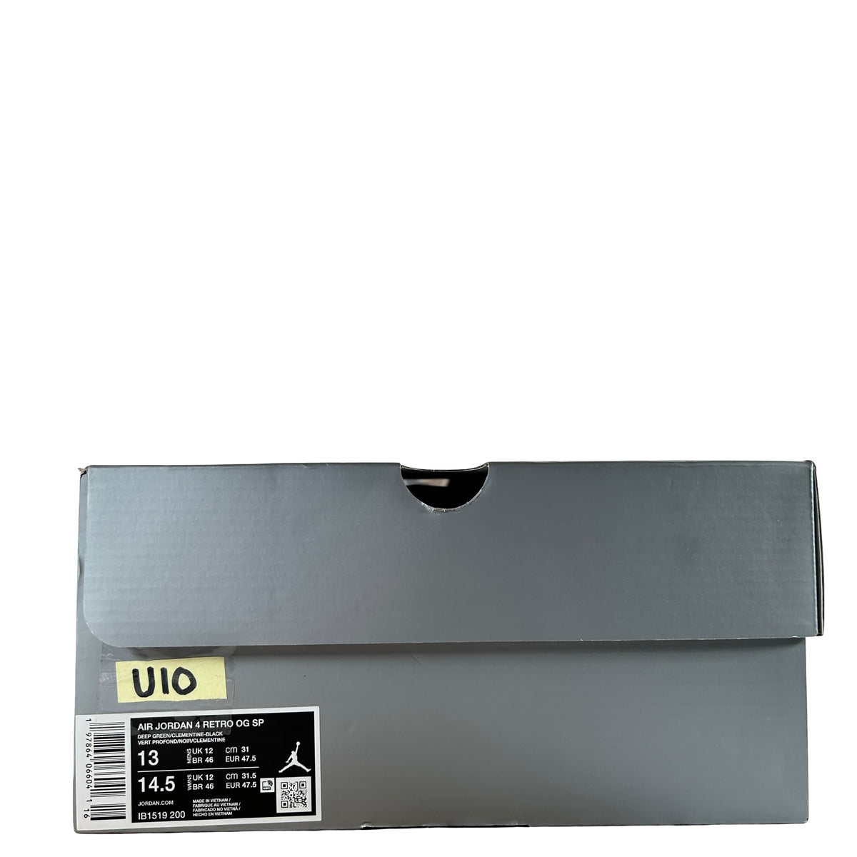 IB1519 200 Jordan 4 Retro OG SP Undefeated (2025) [USED] - 13 M (Used10)
