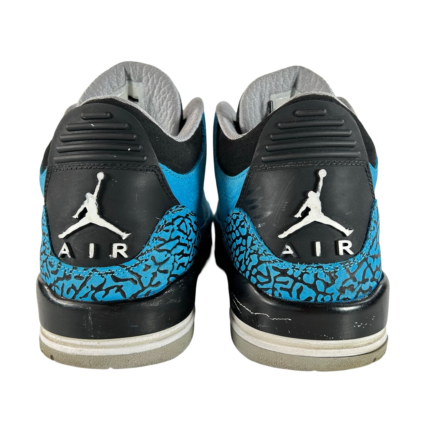 136064 406 Jordan 3 Retro Powder Blue [USED]  - 10 M (Used)