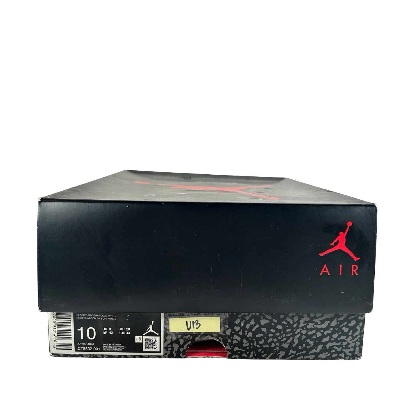 CT8532 001 Jordan 3 Retro Black Cat (2025) [USED] - 10 M (Used13)