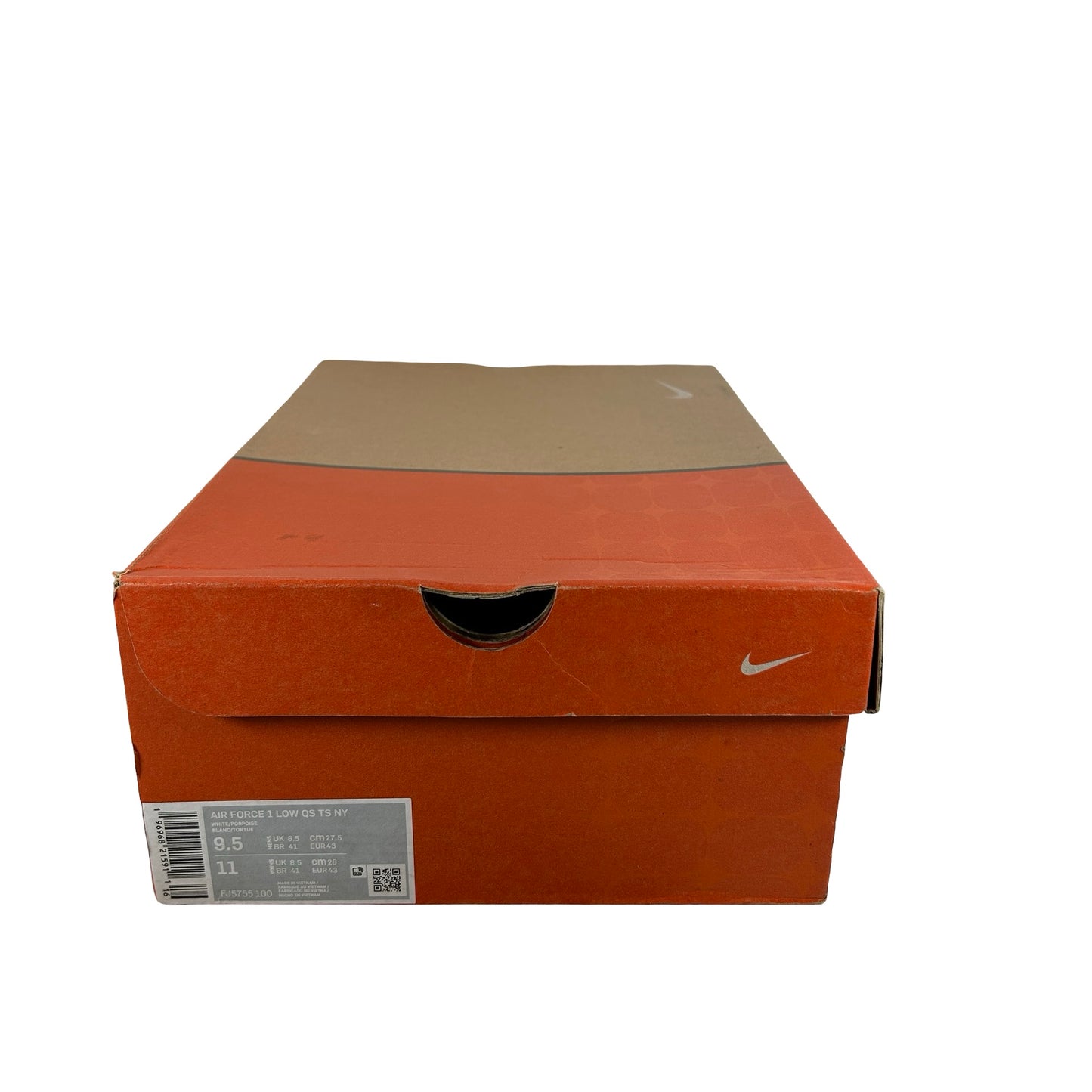 FJ5755 100 Nike Air Force 1 Low QS Terror Squad Porpoise [USED] - 9.5 M (Used)