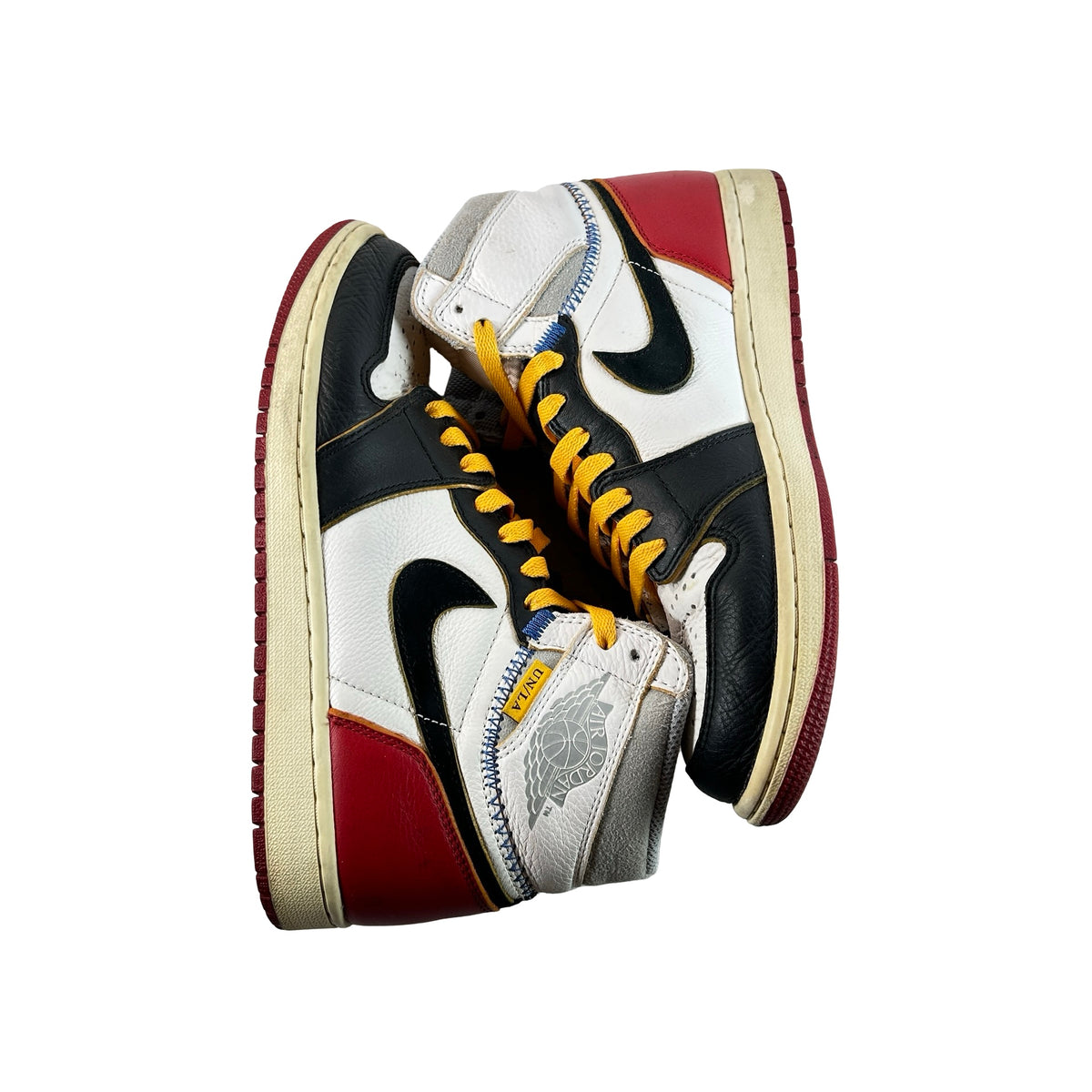 BV1300 106 Jordan 1 Union Black Toe [USED] - 8 M (Used) (Replace Box)