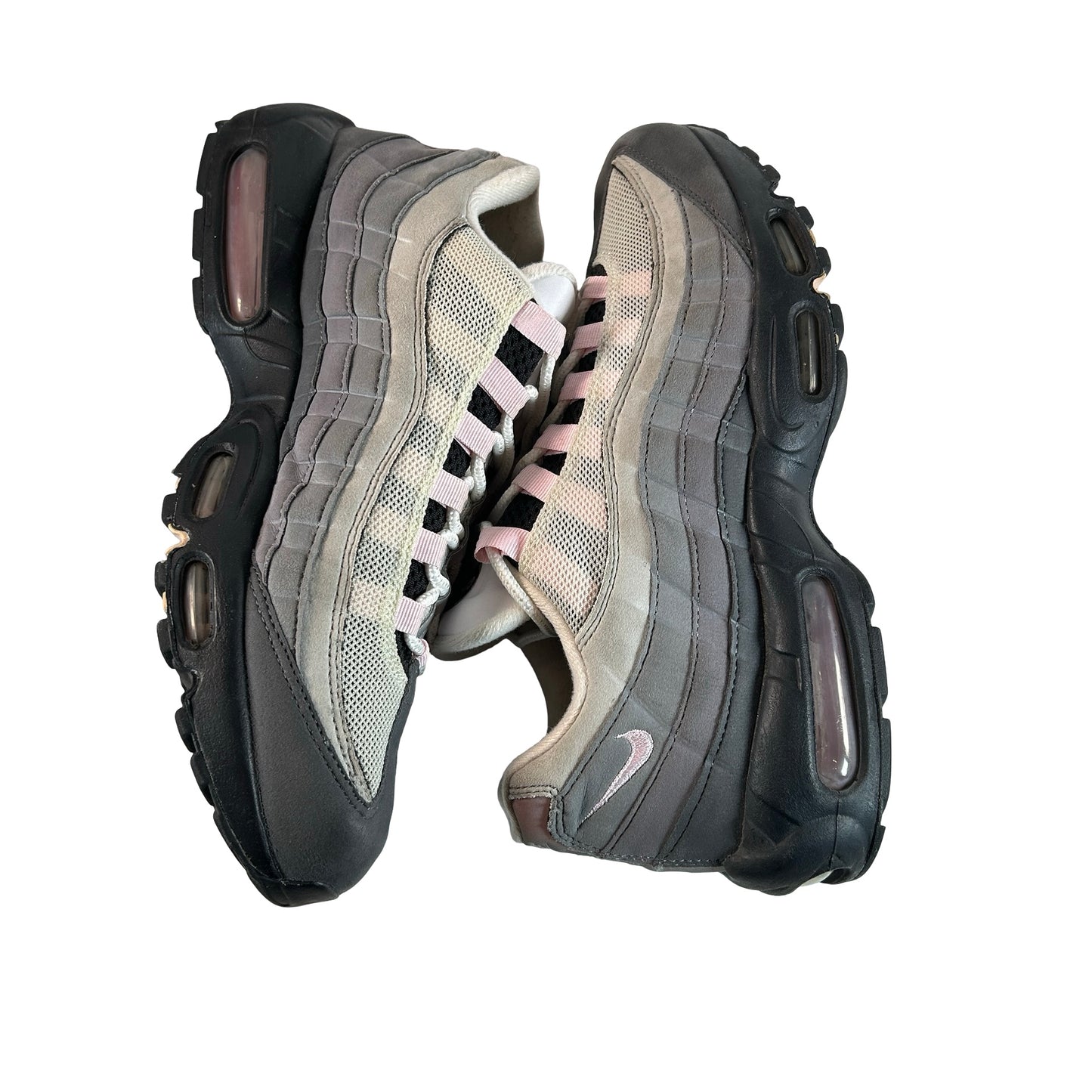 CJ0588 001 Nike Air Max 95 Gunsmoke Pink Foam [USED] - 9 M (Used) (Replace Box)