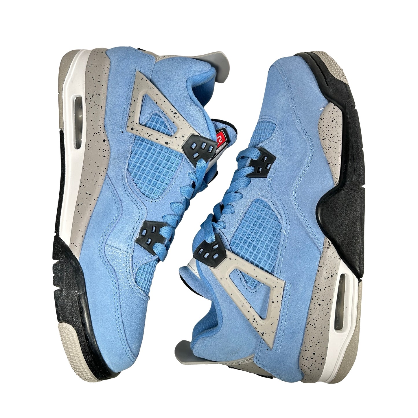 408452 400 Jordan 4 Retro University Blue (GS) [CONDITIONAL] - 6.5 Y (Flaws On Left Uppers)