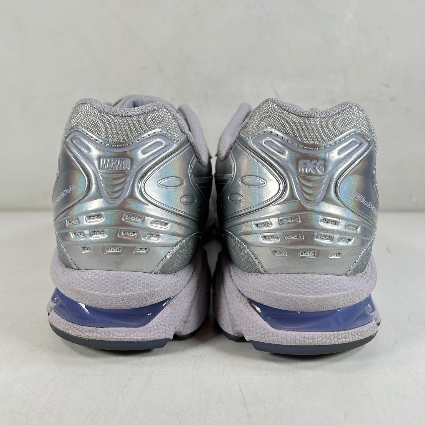 1203A661 020 ASICS Gel-Kayano 14 Kith Marvel Villains Silver Surfer Opened Box (Comic Not Included) [USED] - 10.5 M (Used)