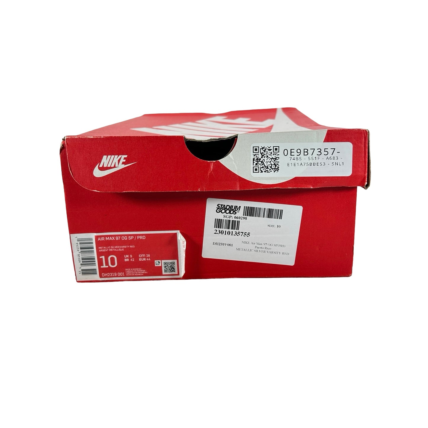 DH2319 001 Nike Air Max 97 Puerto Rico [USED] - 10 M (Used)