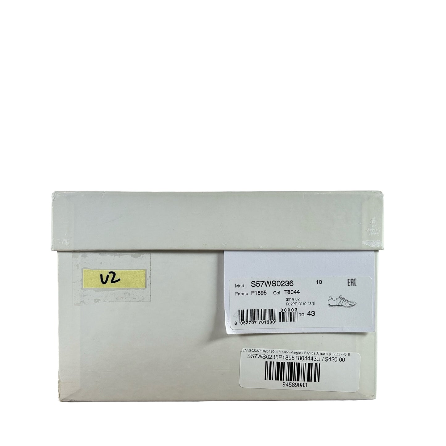 S57WS0236P1895T8044 Maison Margiela Replica Anisette [USED] - 43 EU (US 10) (Used2)
