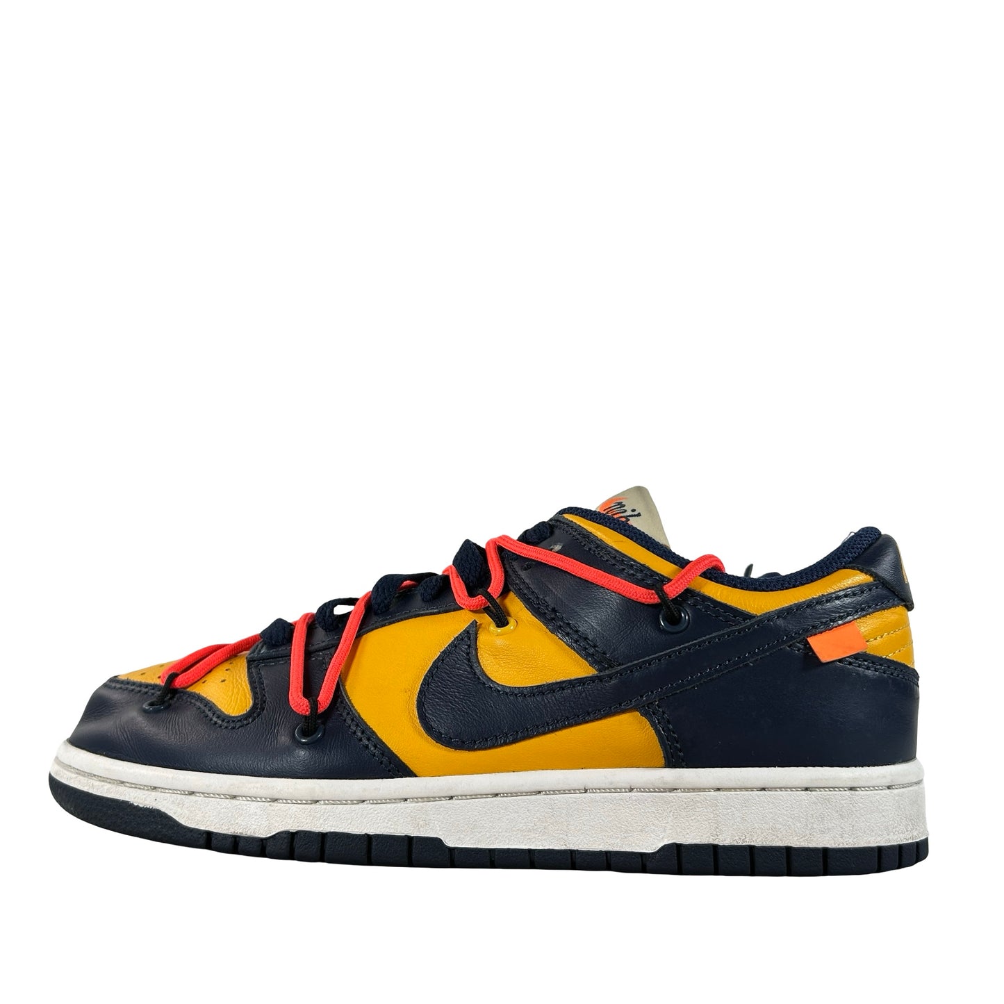 CT0856 700 Dunk Low Off-White University Gold [USED] - 6.5 M (Used)