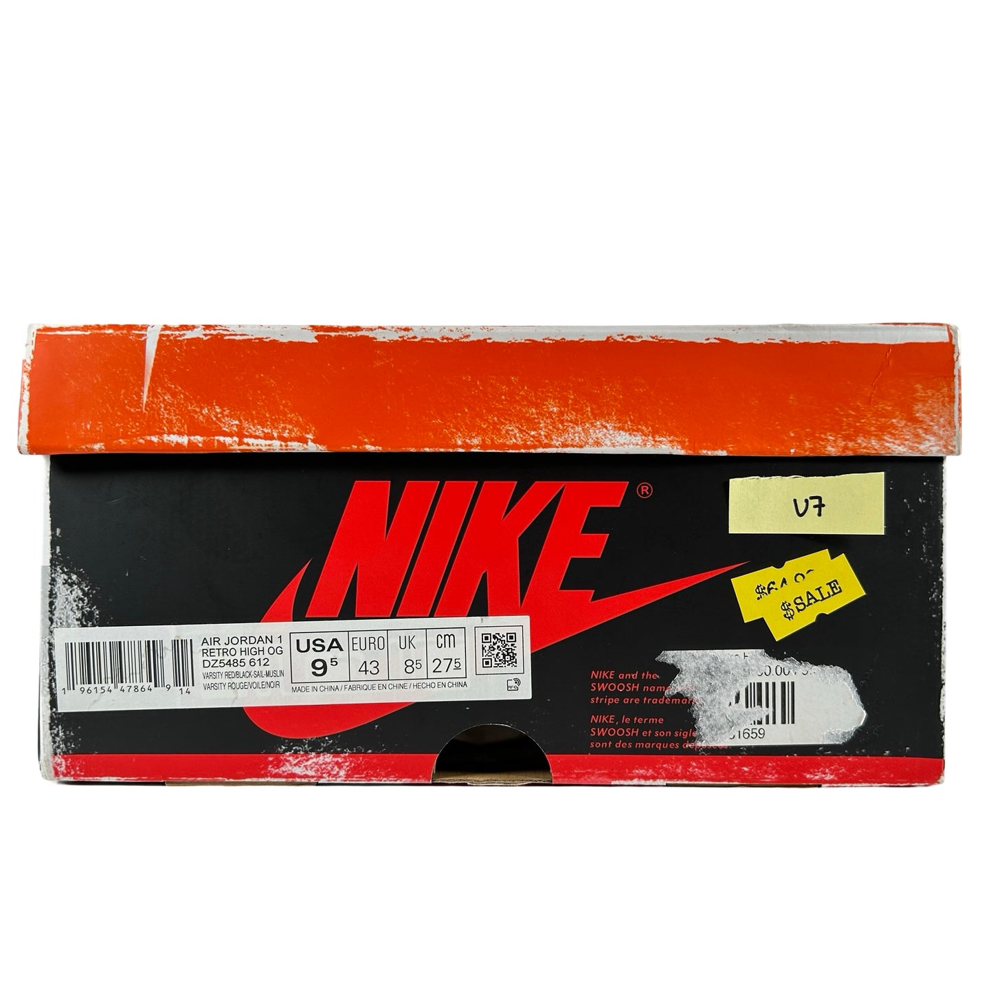 DZ5485 612 Jordan 1 Retro High OG Chicago Lost And Found [USED] - 9.5 M (Used7)