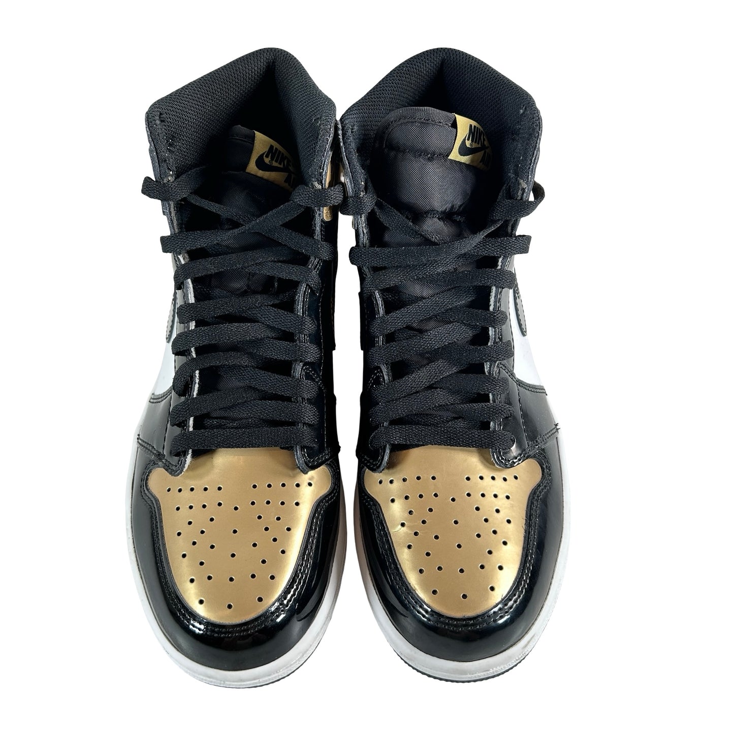 861428 007 Jordan 1 Retro High NRG Patent Gold Toe [USED] - 8 M (Used2)