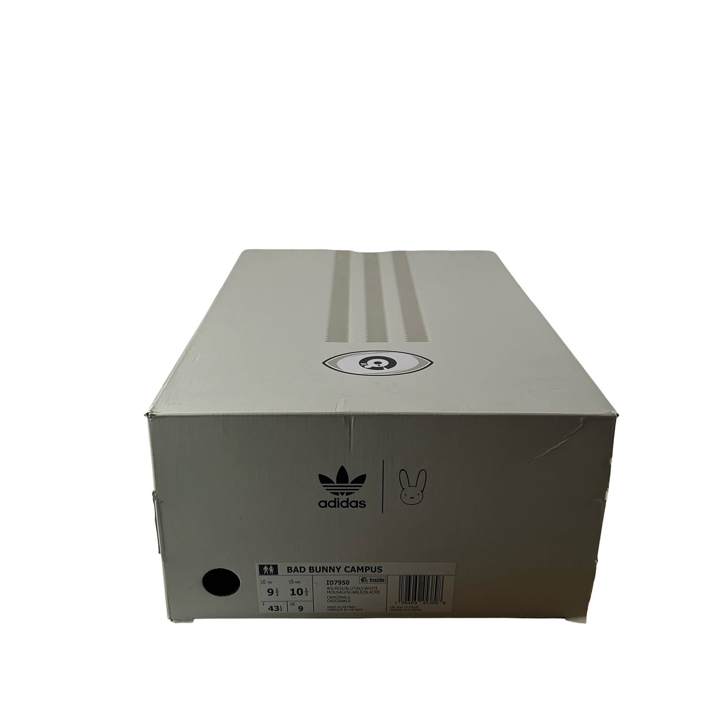 ID7950 adidas Campus Light Bad Bunny Wild Moss [USED] - 9.5 M (Used)