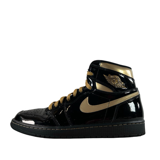 555088 032 Jordan 1 Black/Gold [USED] - 10 M (Used5)