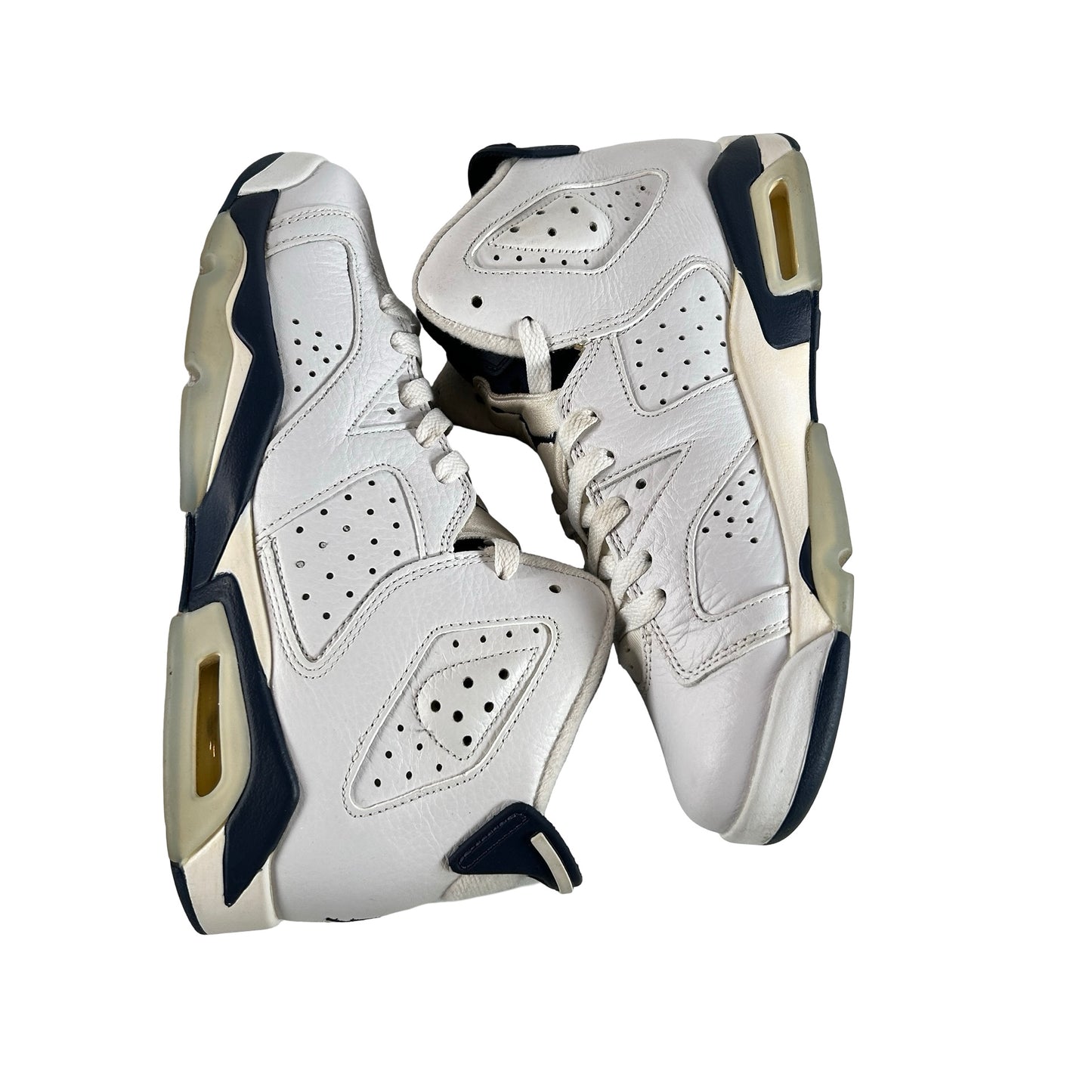 384665 141 Jordan 6 Retro Midnight Navy GS [USED] - 7 Y (Used)