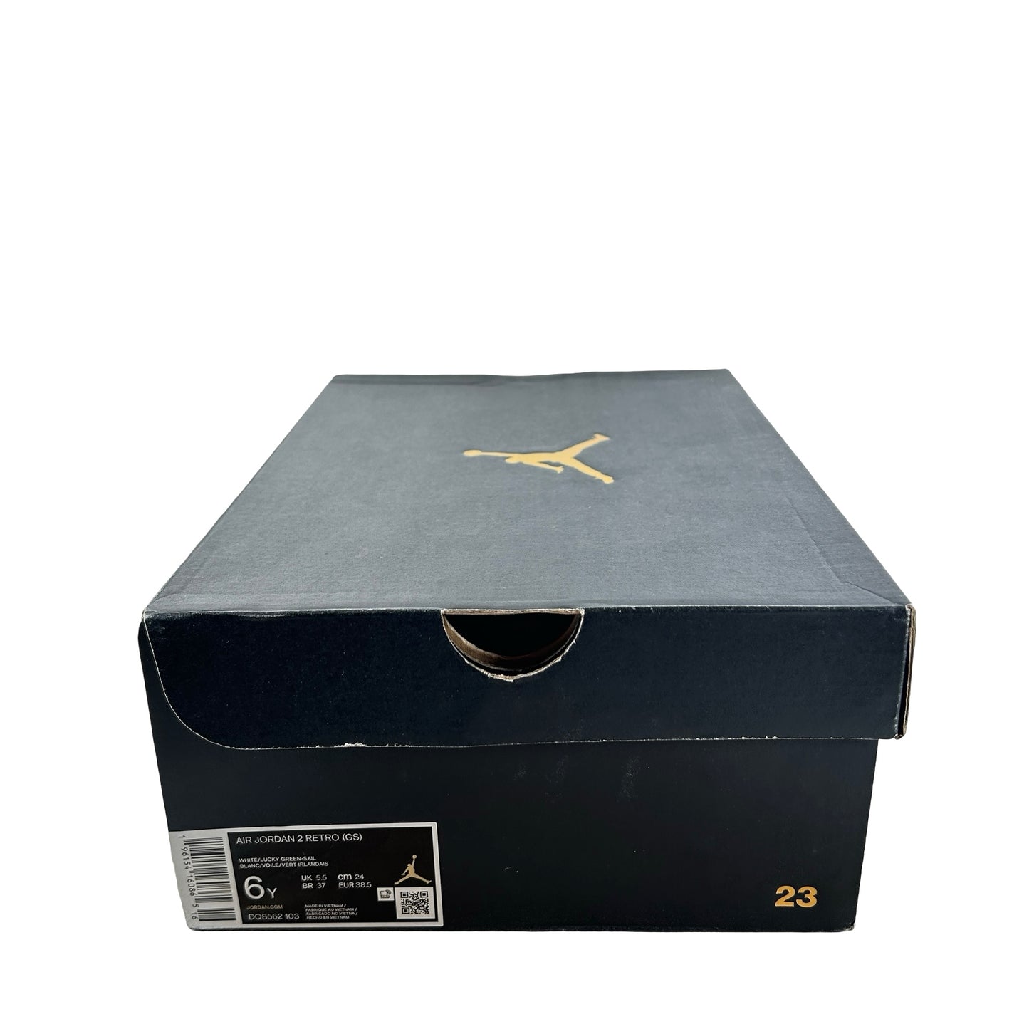 DQ8562 103 Jordan 2 Retro Lucky Green (GS) [USED] - 6 Y (Used)